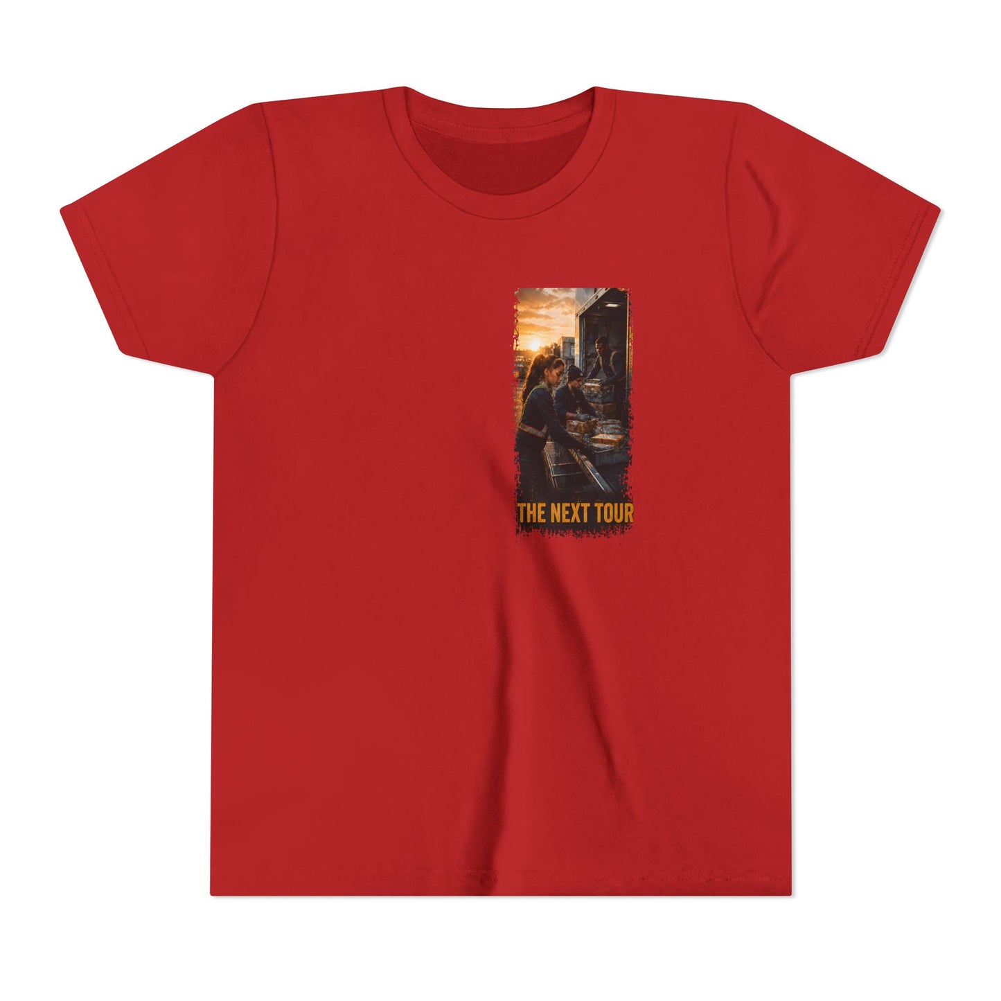Postal Music — The Next Tour Youth T-Shirt — Color Group 1 of 2