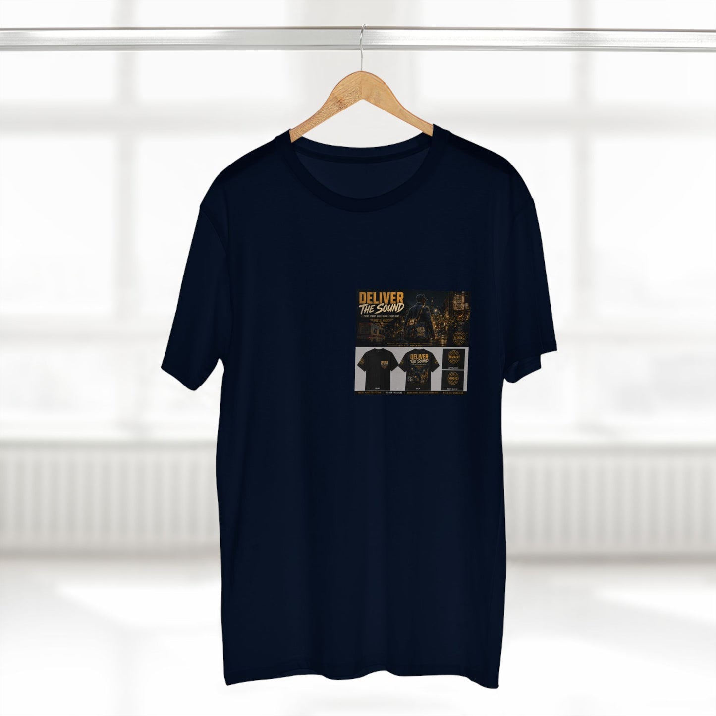 Postal Music — Deliver the Sound — Streetwear T-Shirt