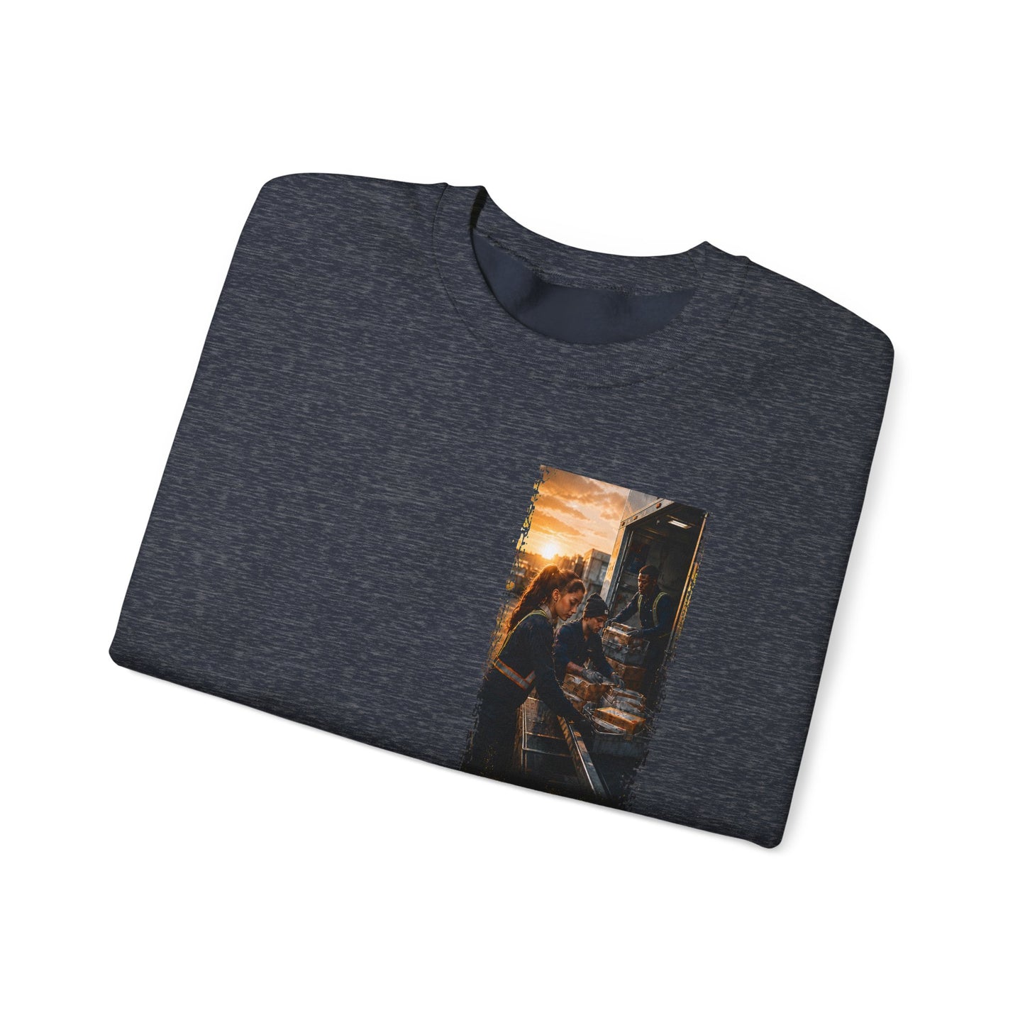 Postal Music — The Next Tour Core Crewneck Sweatshirt — Color Group 2 of 3