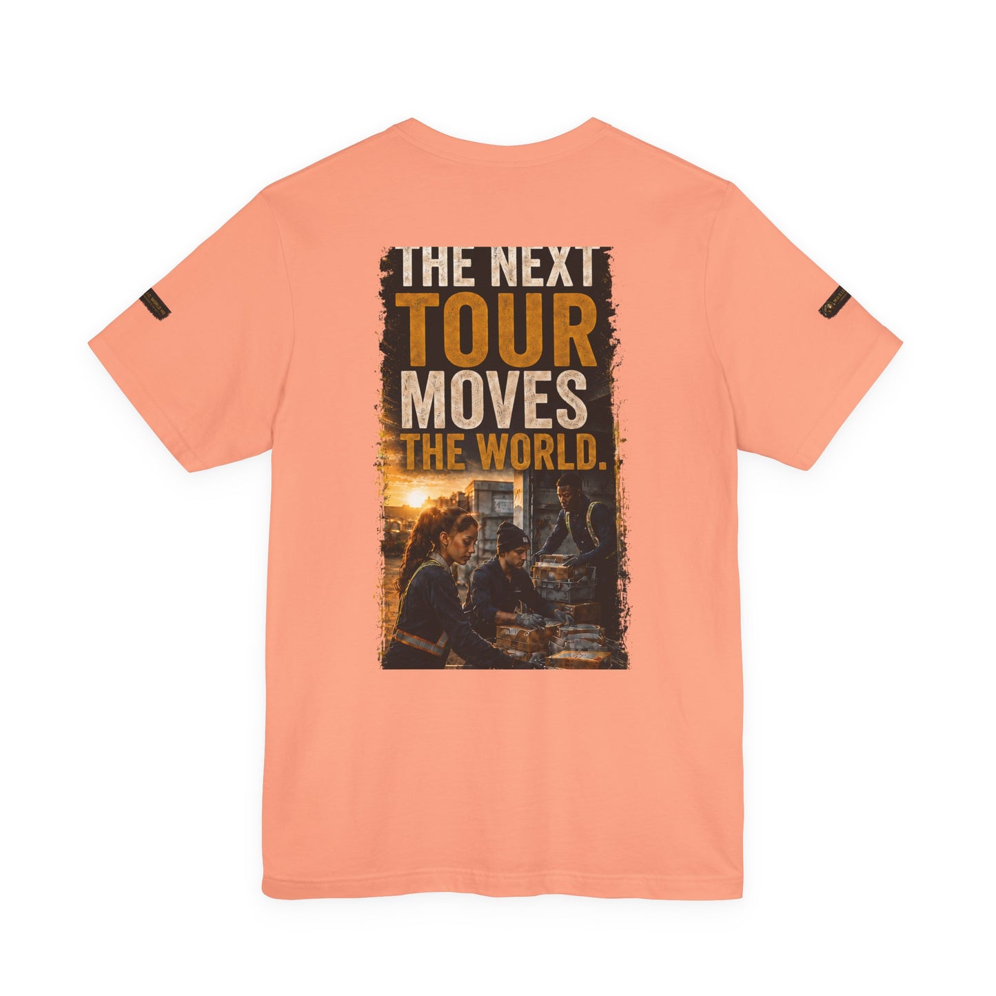 Postal Music — The Next Tour Premium Unisex T-Shirt — Color Group 10 of 11