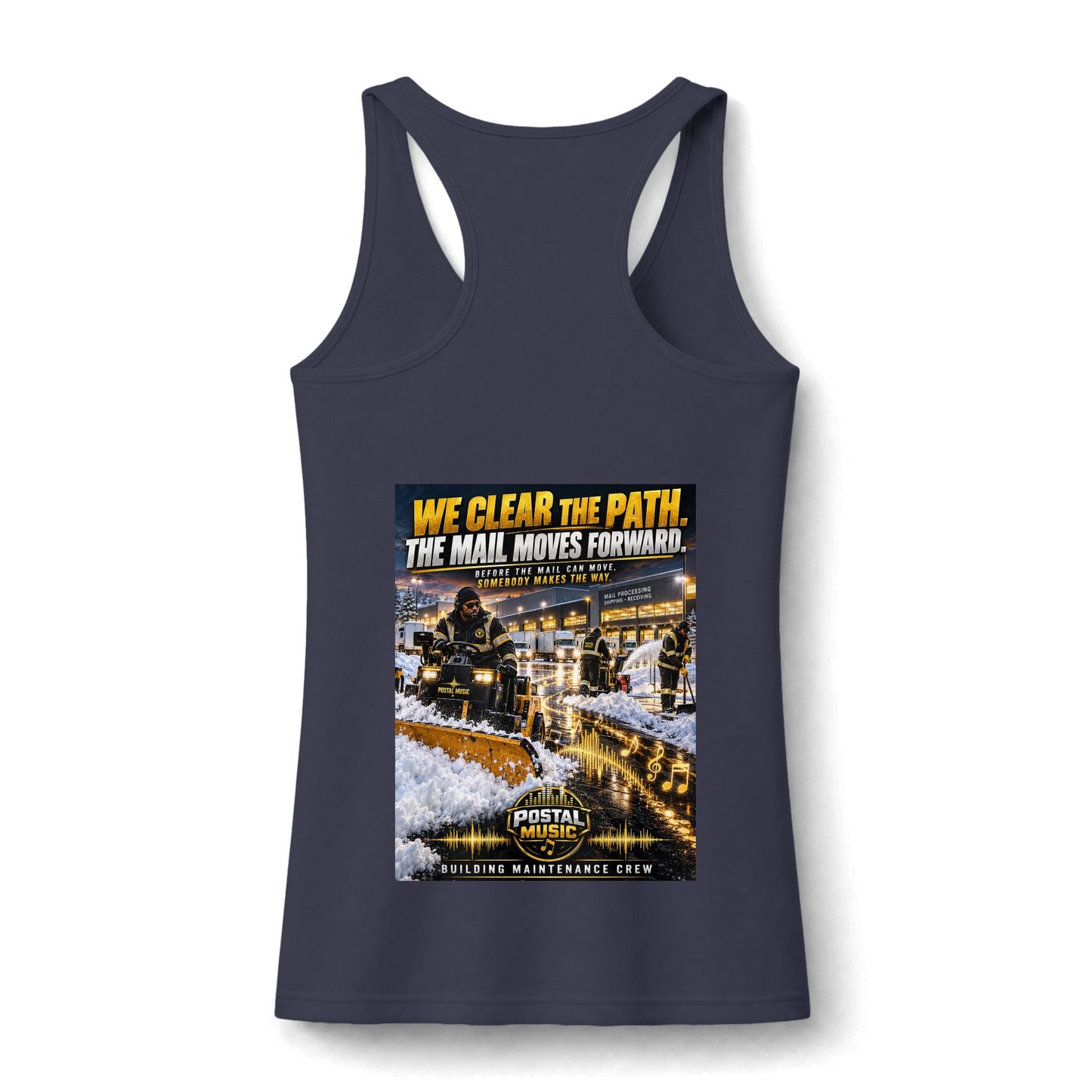 Postal Music - We Clear the Path - Women's Performance Tank