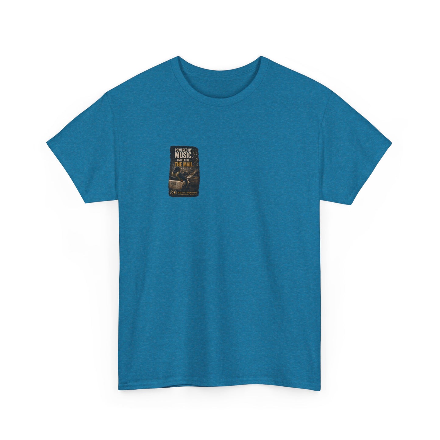 Postal Music - Powered by Music Premium T-Shirt - Colorways A