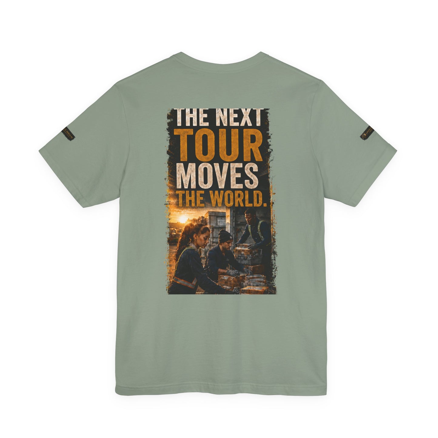 Postal Music — The Next Tour Premium Unisex T-Shirt — Color Group 9 of 11