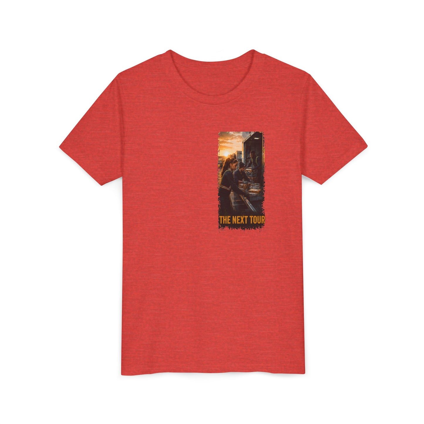 Postal Music — The Next Tour Youth T-Shirt — Color Group 1 of 2