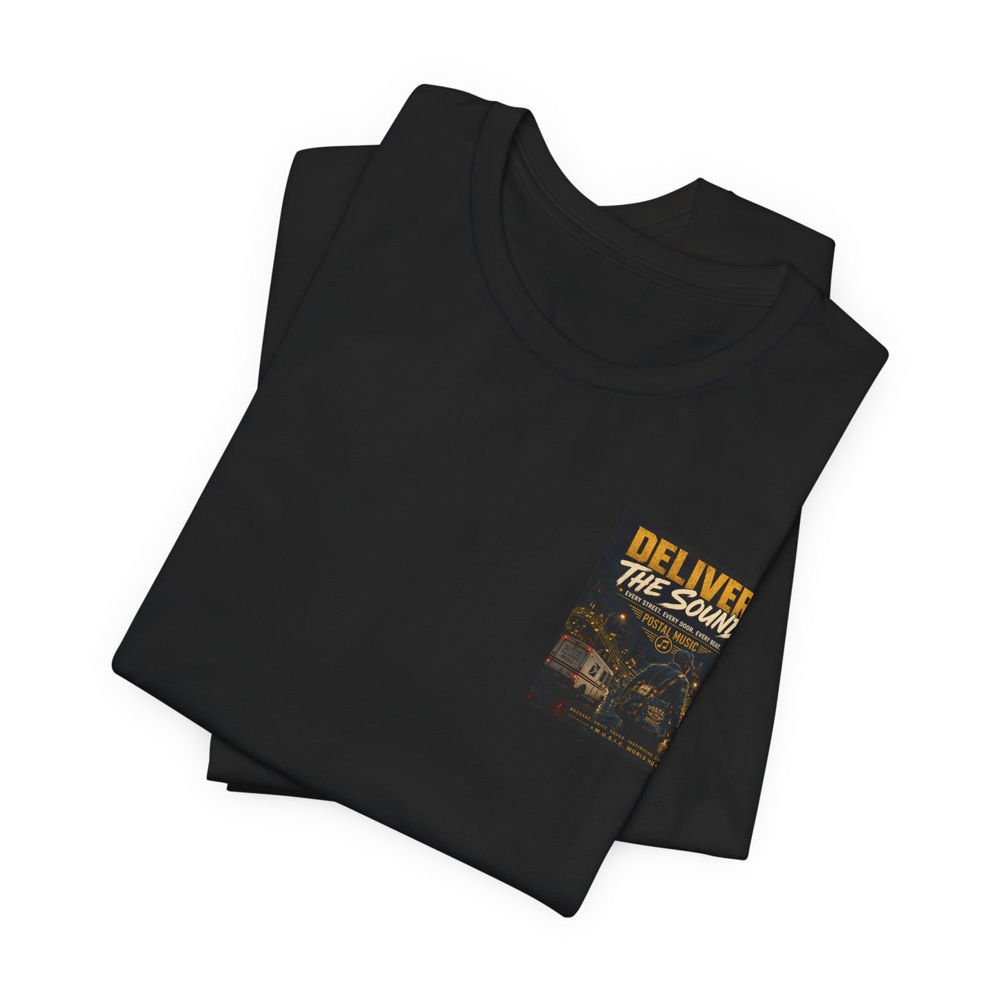 Postal Music — Deliver the Sound — Premium Unisex T-Shirt