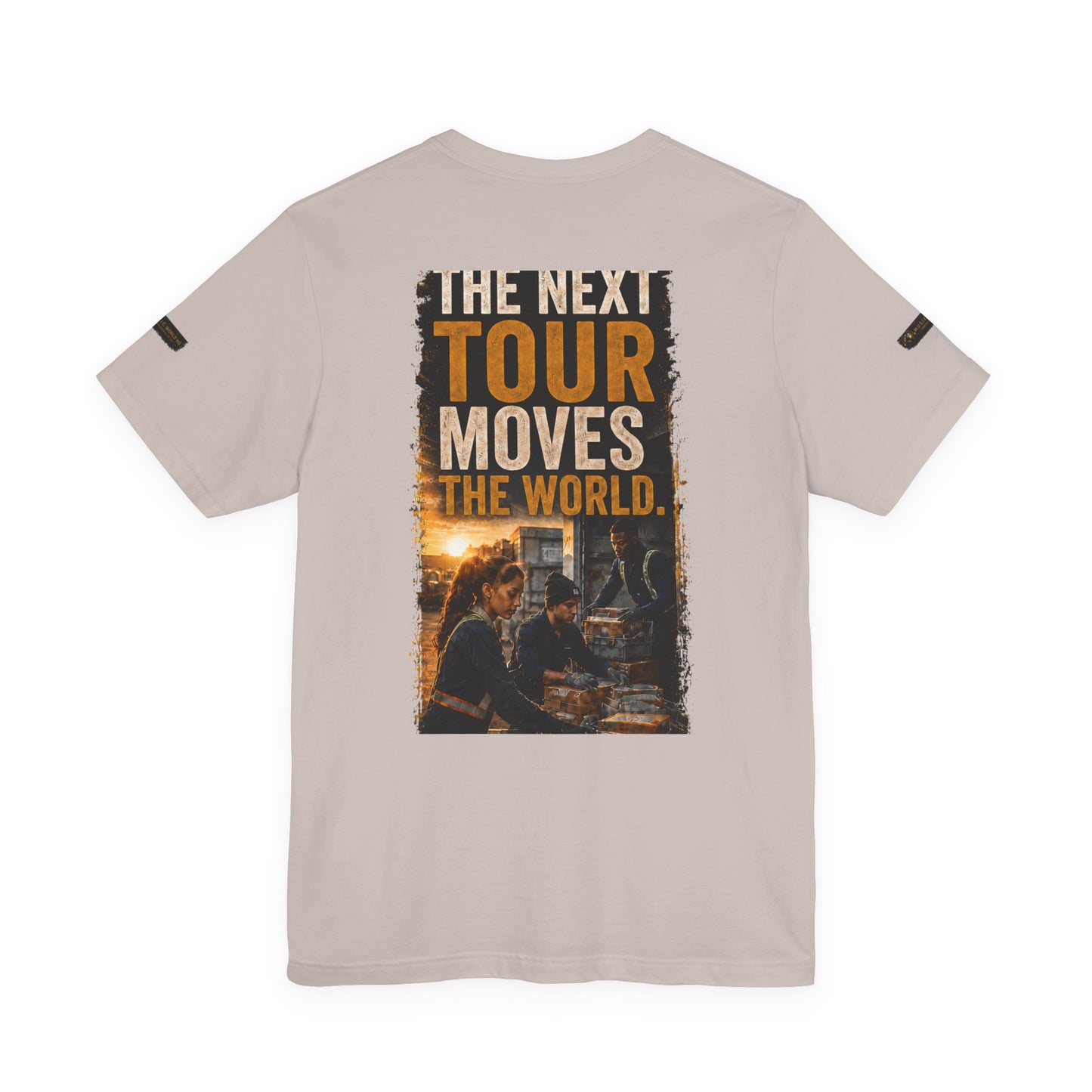 Postal Music — The Next Tour Premium Unisex T-Shirt — Color Group 4 of 11