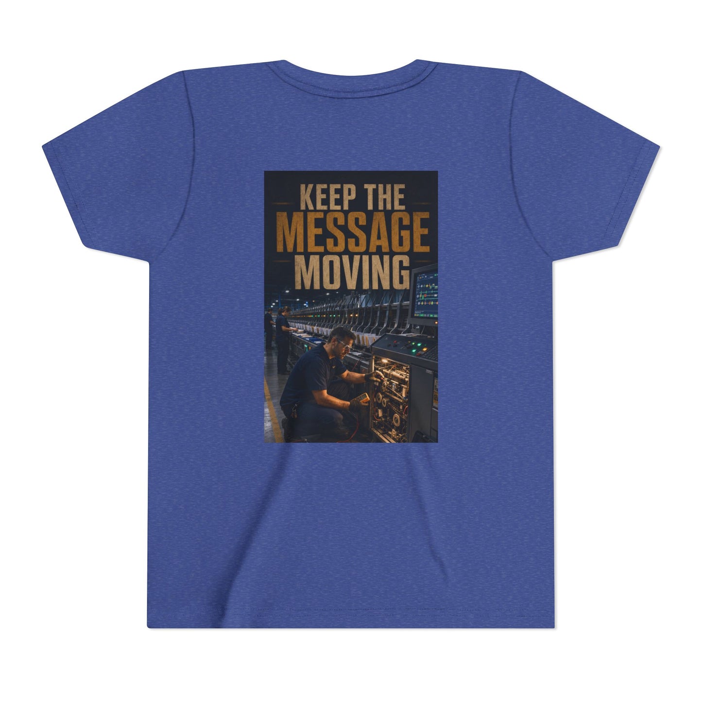 Postal Music — Keep the Message Moving — Youth T-Shirt