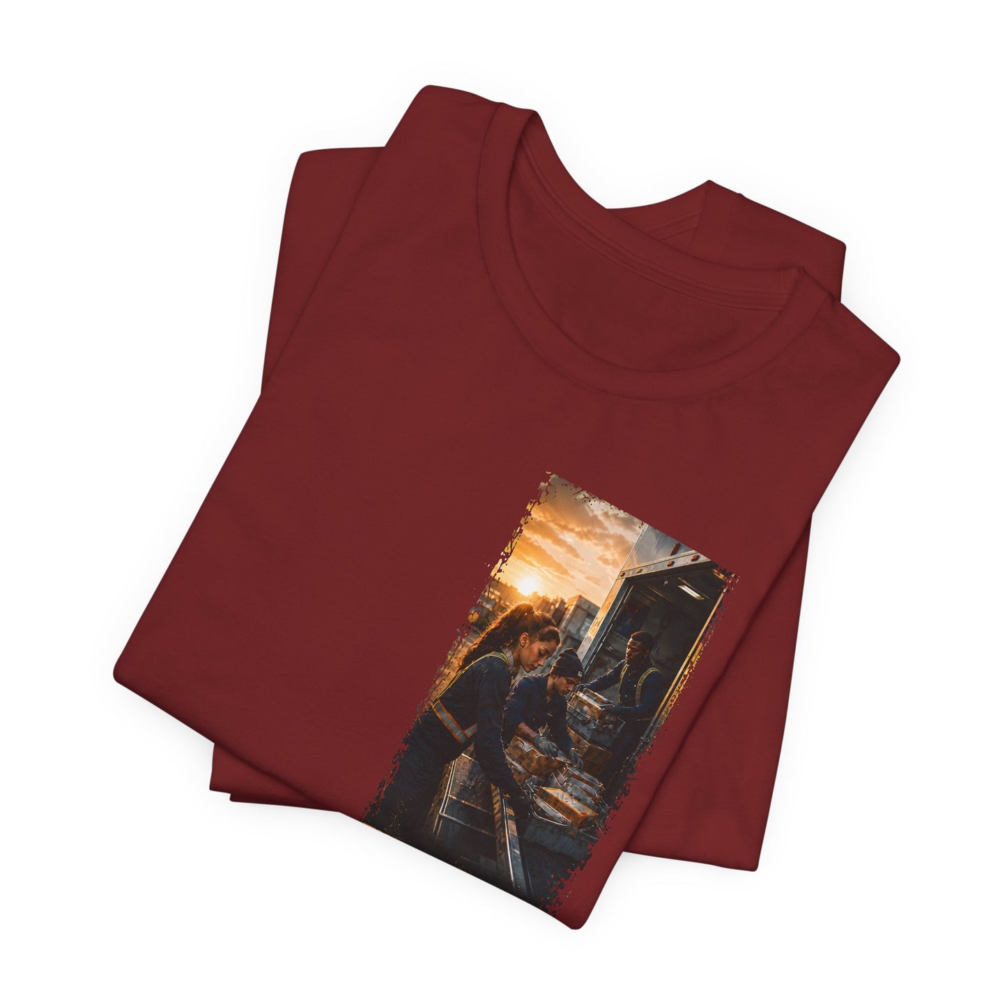 Postal Music — The Next Tour Premium Unisex T-Shirt — Color Group 2 of 11