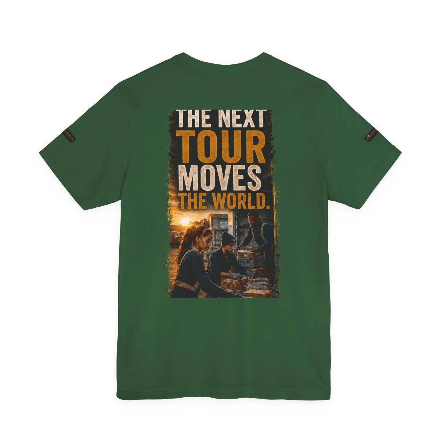 Postal Music — The Next Tour Premium Unisex T-Shirt — Color Group 3 of 11