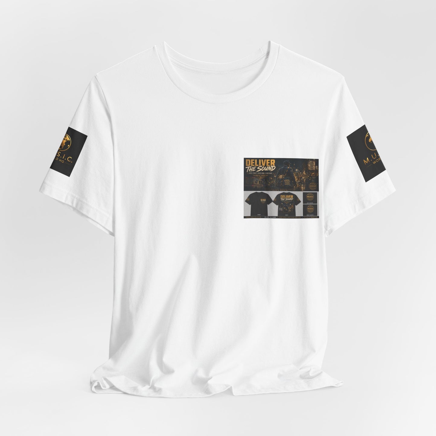 Postal Music — Deliver the Sound — Premium Unisex T-Shirt