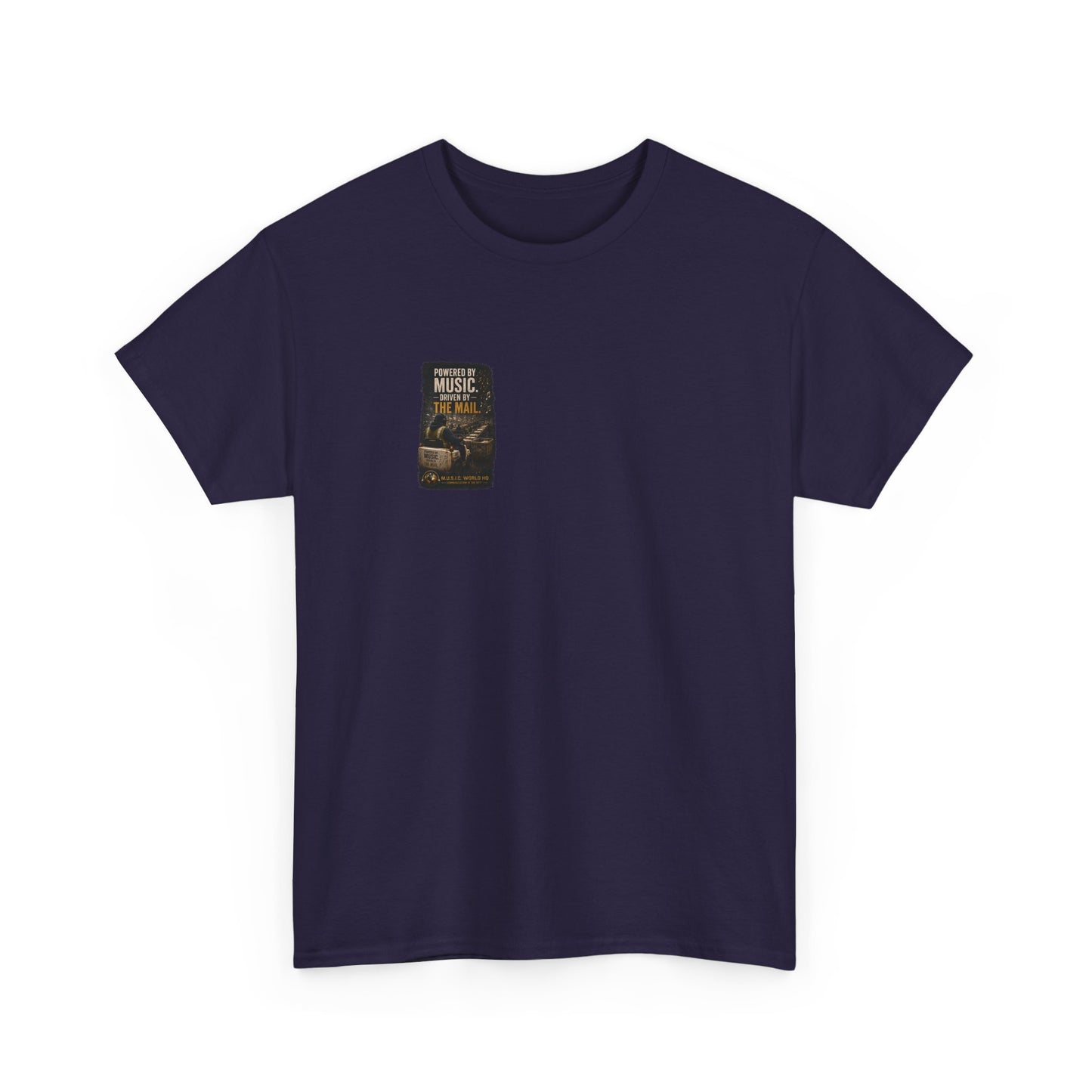 Postal Music - Powered by Music Premium T-Shirt - Colorways A