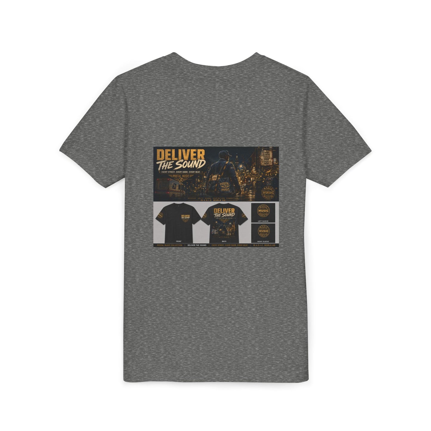 Postal Music — Deliver the Sound — Youth T-Shirt