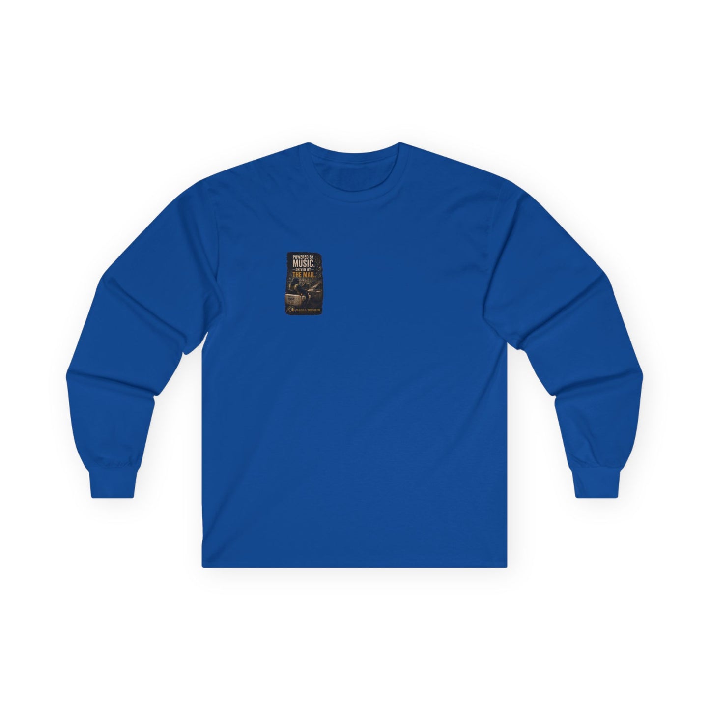 Postal Music - Powered by Music Long Sleeve Tee