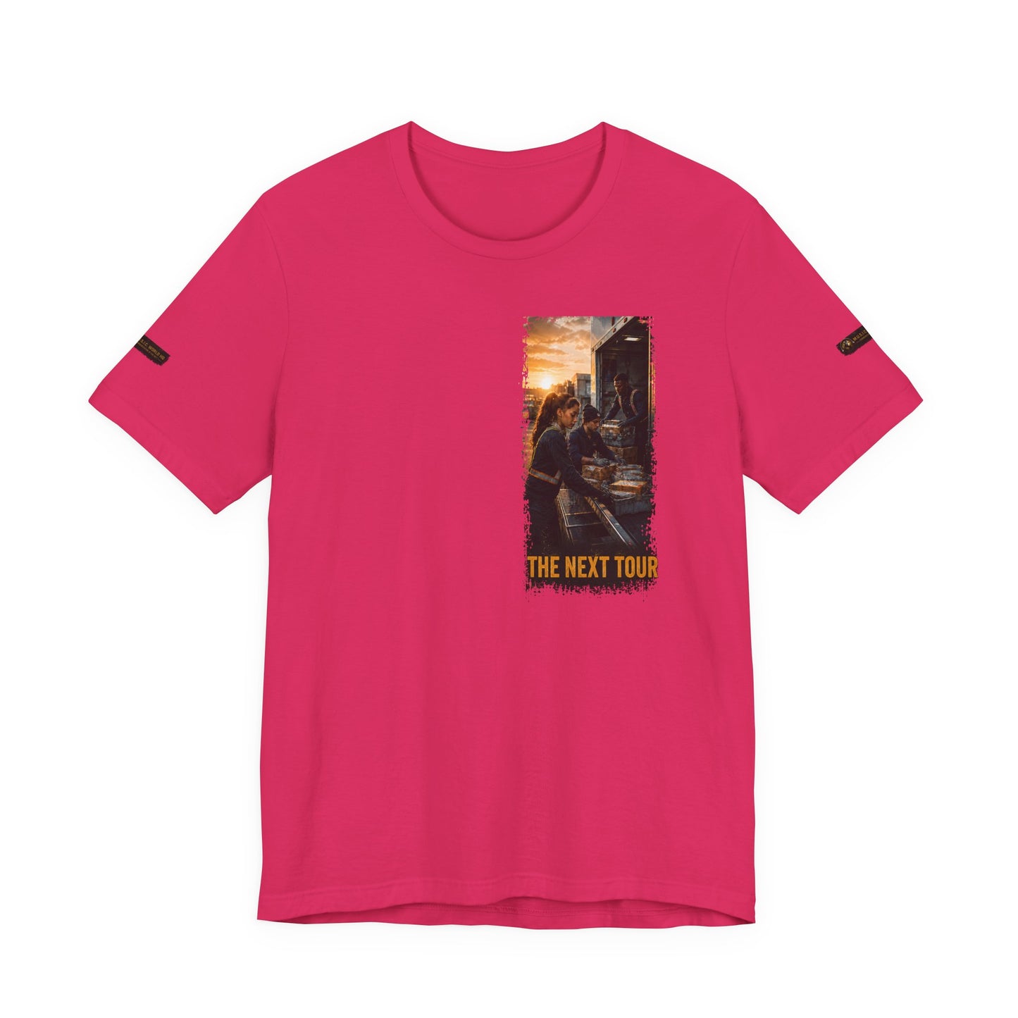 Postal Music — The Next Tour Premium Unisex T-Shirt — Color Group 3 of 11
