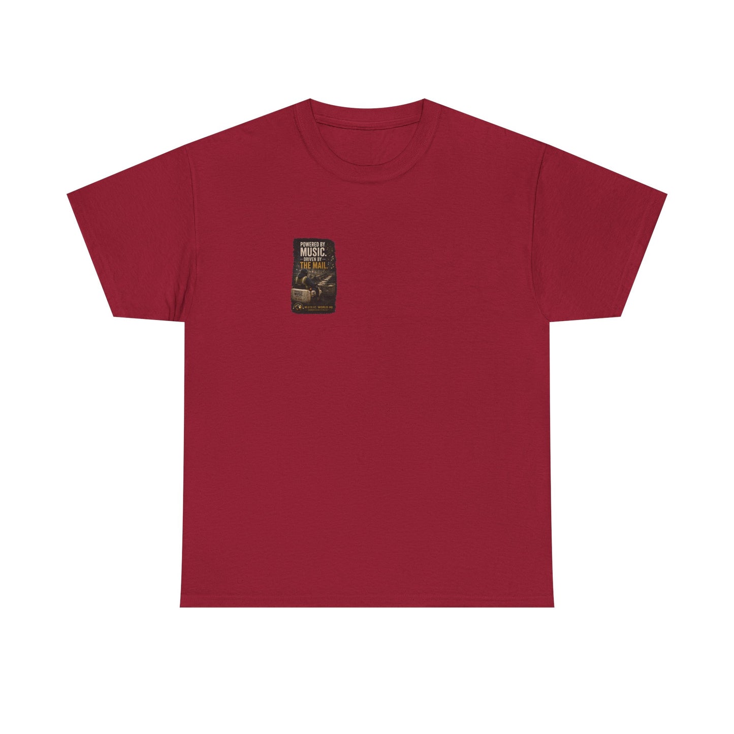 Postal Music - Powered by Music Premium T-Shirt - Colorways A
