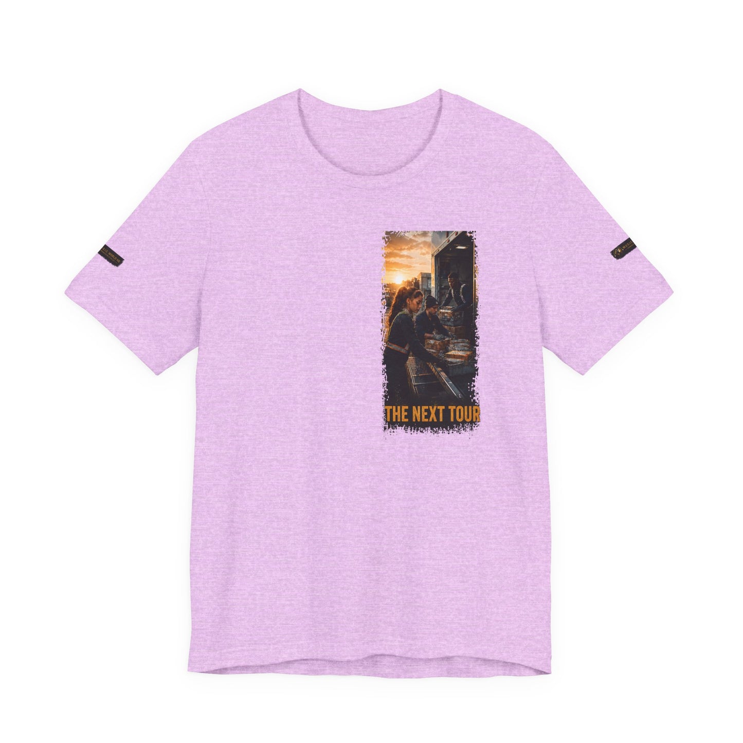 Postal Music — The Next Tour Premium Unisex T-Shirt — Color Group 6 of 11