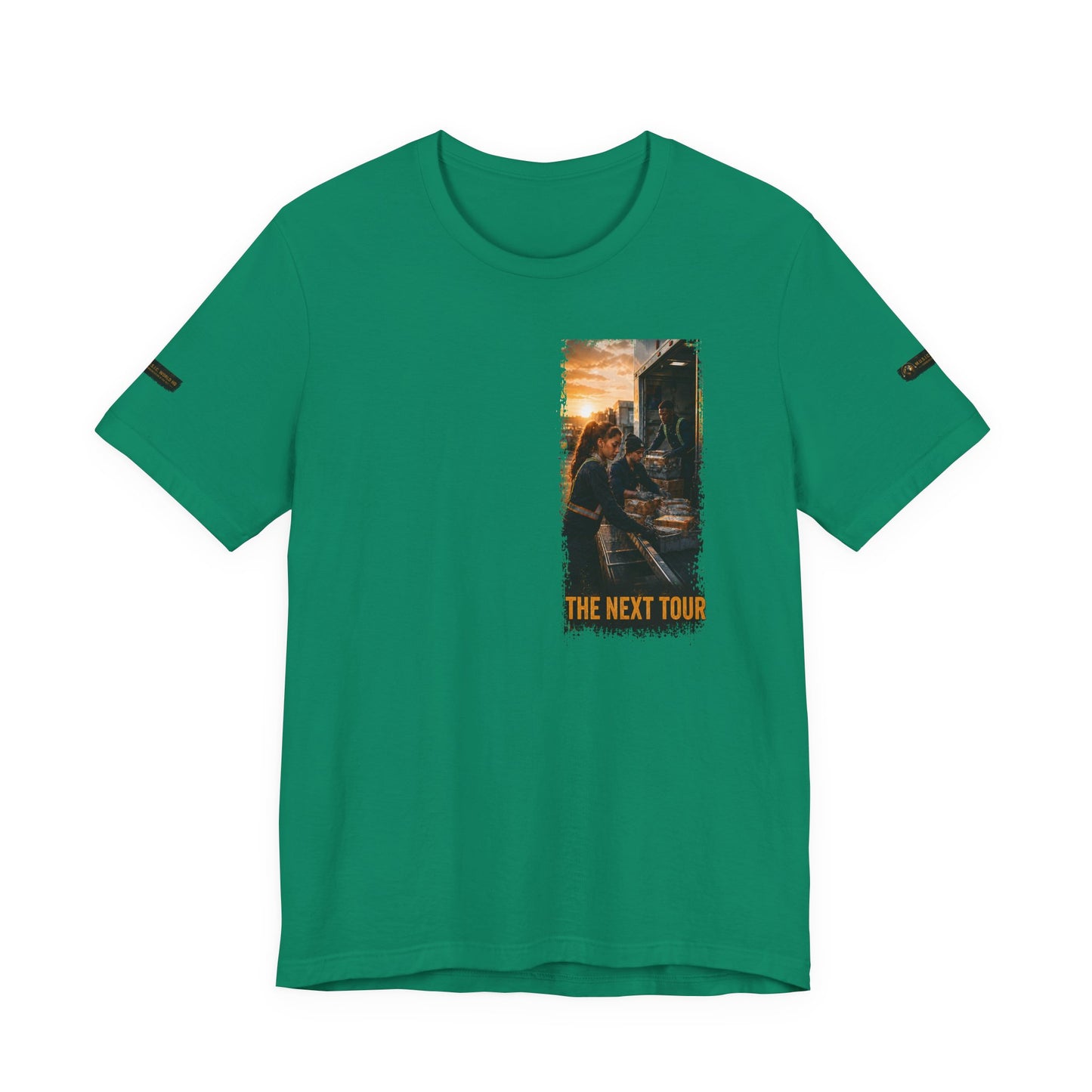 Postal Music — The Next Tour Premium Unisex T-Shirt — Color Group 7 of 11