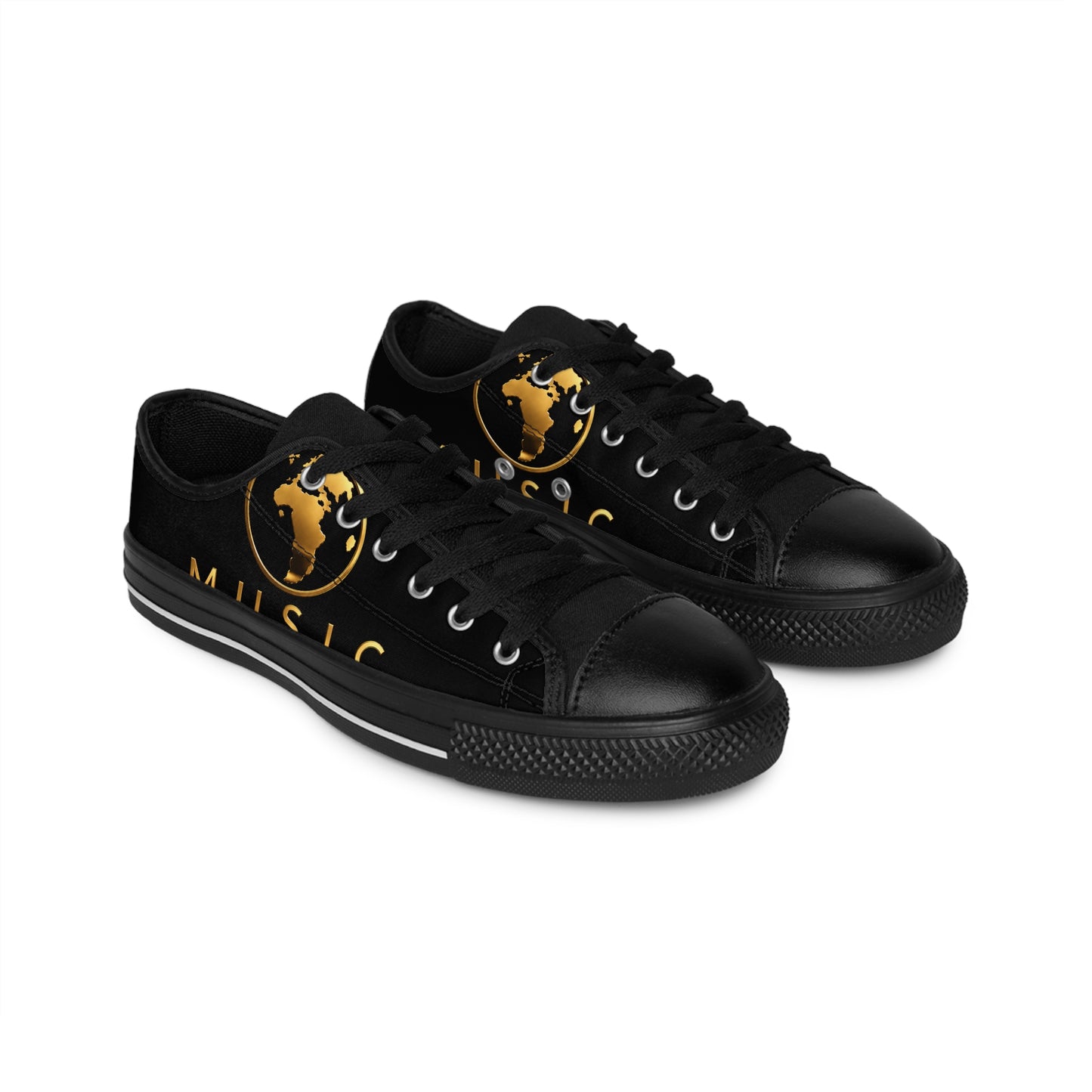 M.U.S.I.C. World HQ Heritage Premium Low-Top Sneakers