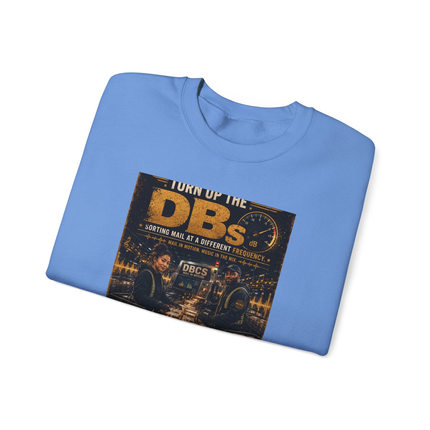 Turn Up the DBs — Men's Crewneck Sweatshirt (Jogger Set Top)