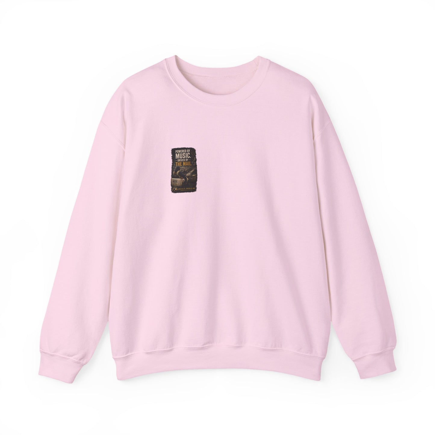 Postal Music - Powered by Music Crewneck Sweatshirt - Colorways B