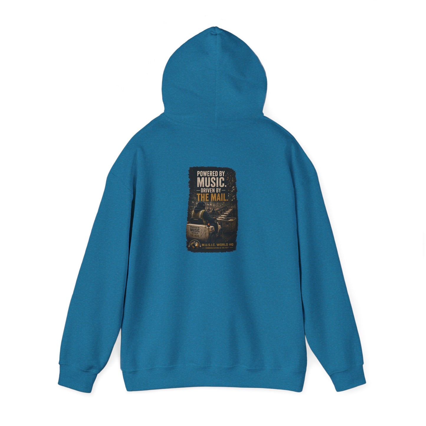 Postal Music - Powered by Music Hoodie - Colorways A2