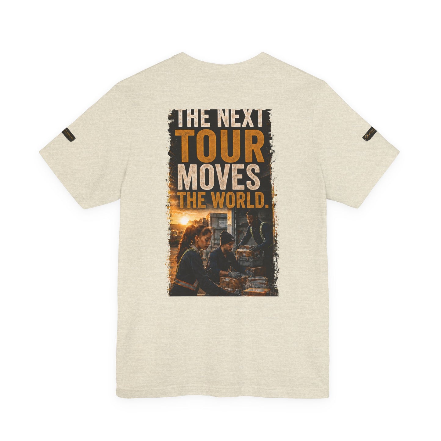 Postal Music — The Next Tour Premium Unisex T-Shirt — Color Group 6 of 11