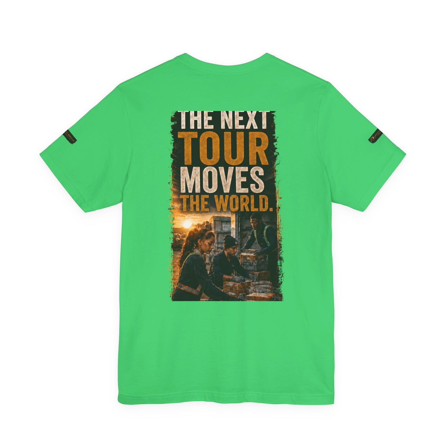 Postal Music — The Next Tour Premium Unisex T-Shirt — Color Group 10 of 11