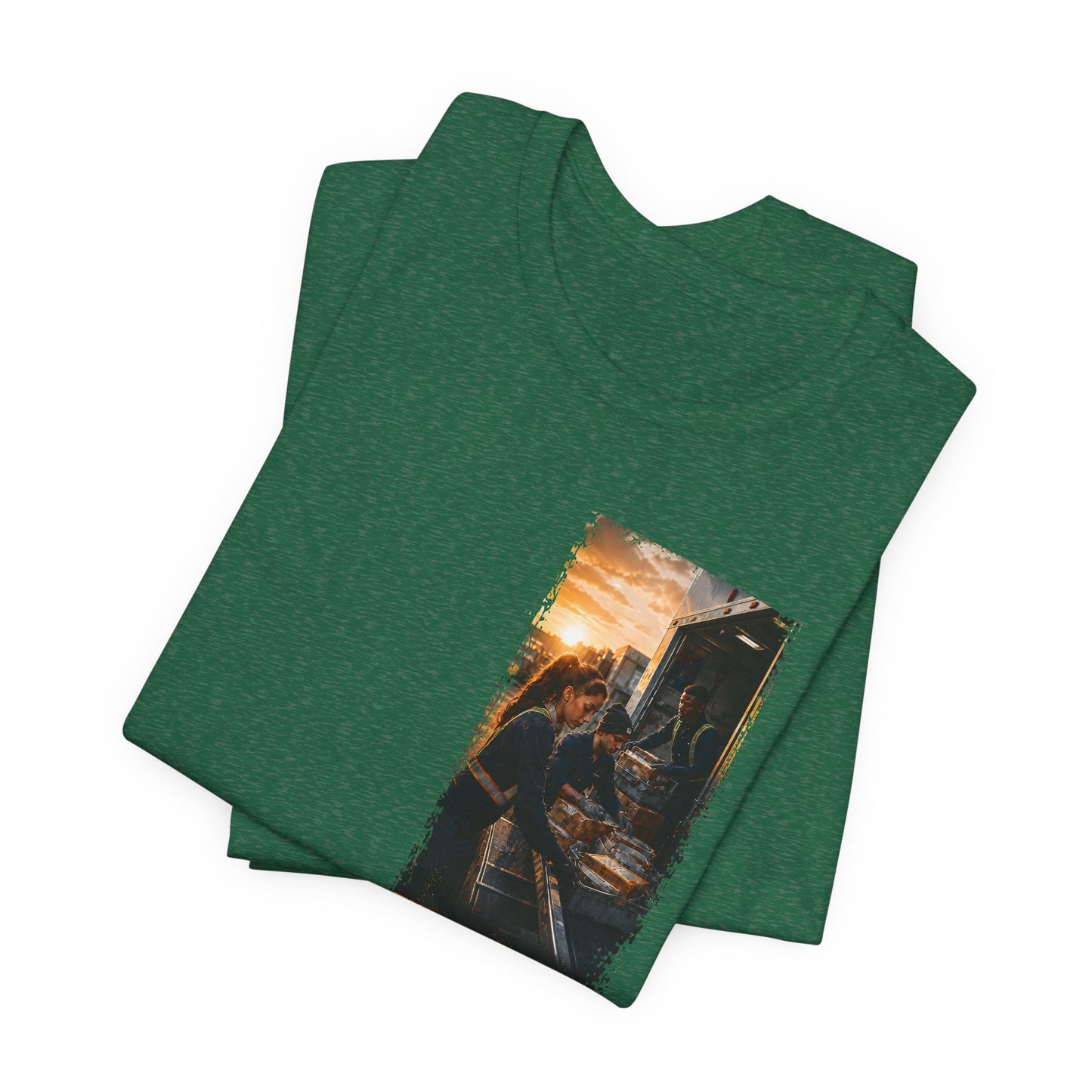 Postal Music — The Next Tour Premium Unisex T-Shirt — Color Group 4 of 11