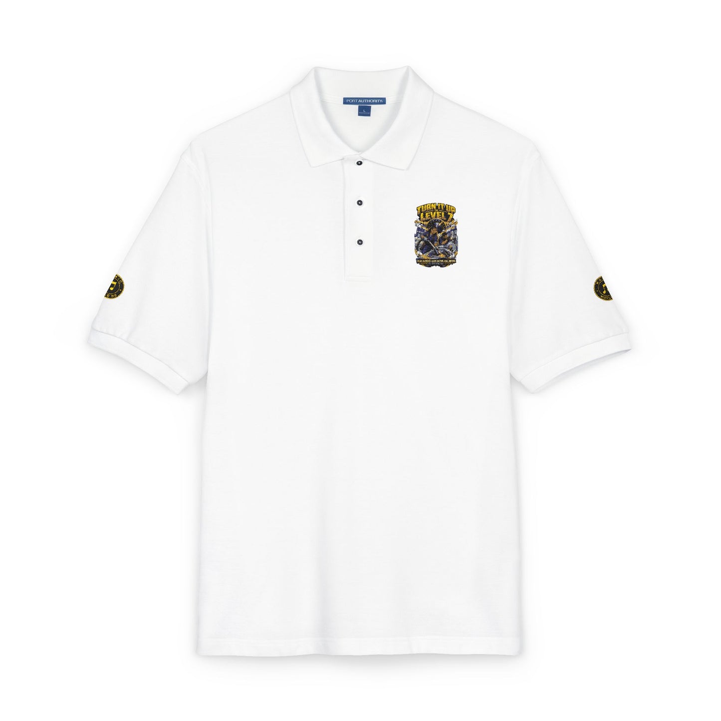 Postal Music - Turn It Up to Level 7 - Unisex Polo Shirt