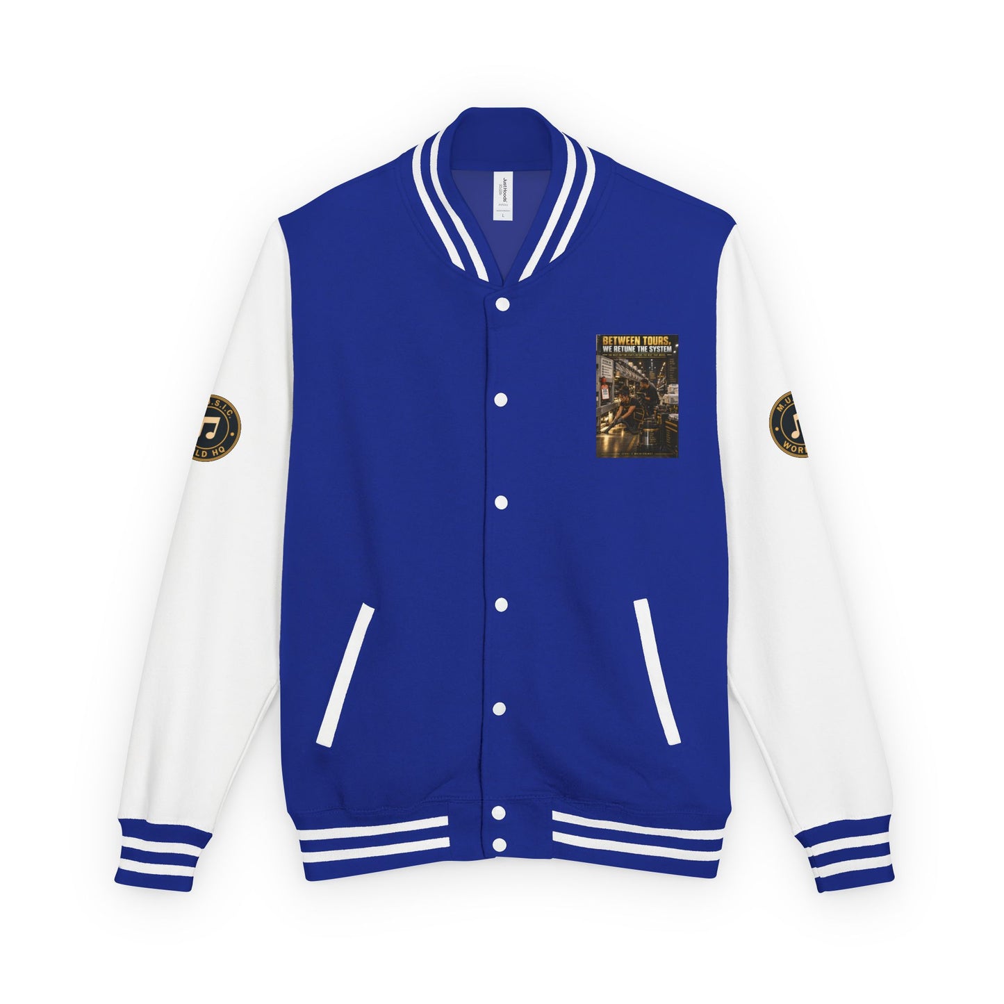 Postal Music - Between Tours, We Retune the System - Heavyweight Letterman Jacket