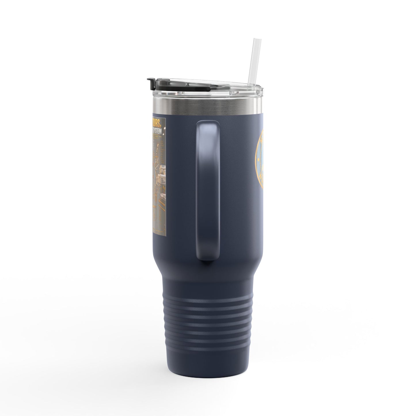 Postal Music - Between Tours, We Retune the System - Insulated Travel Tumbler 40oz