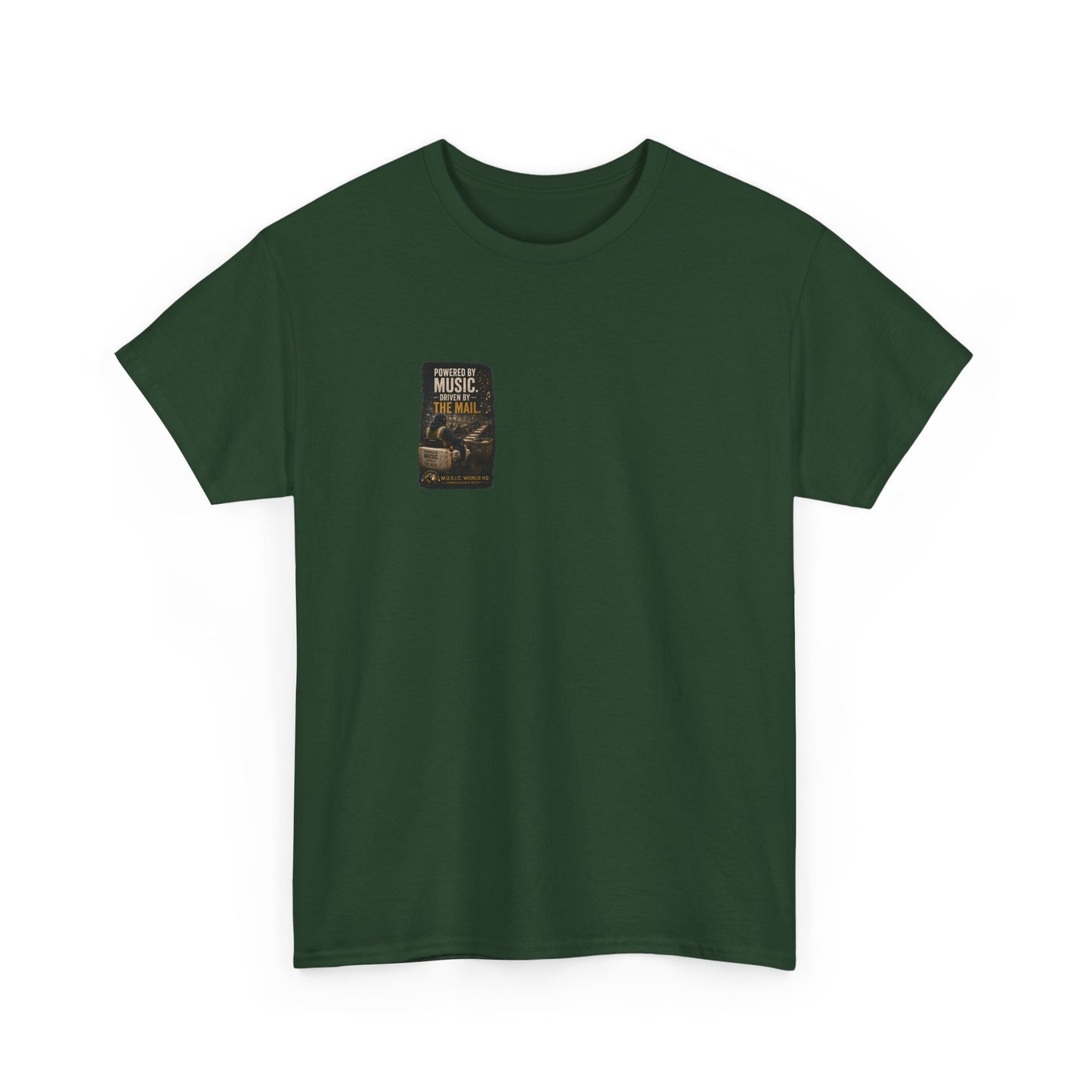 Postal Music - Powered by Music Premium T-Shirt - Colorways B