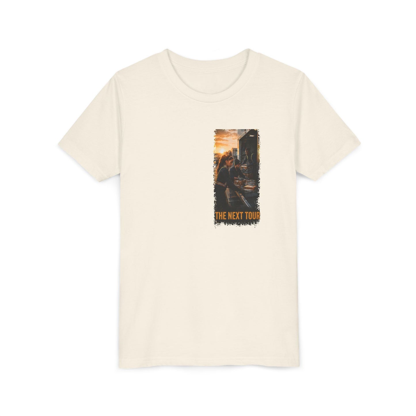 Postal Music — The Next Tour Youth T-Shirt — Color Group 1 of 2