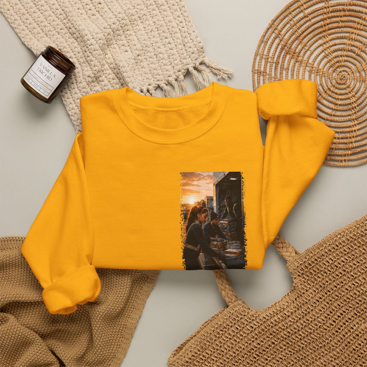 Postal Music — The Next Tour Core Crewneck Sweatshirt — Color Group 1 of 3