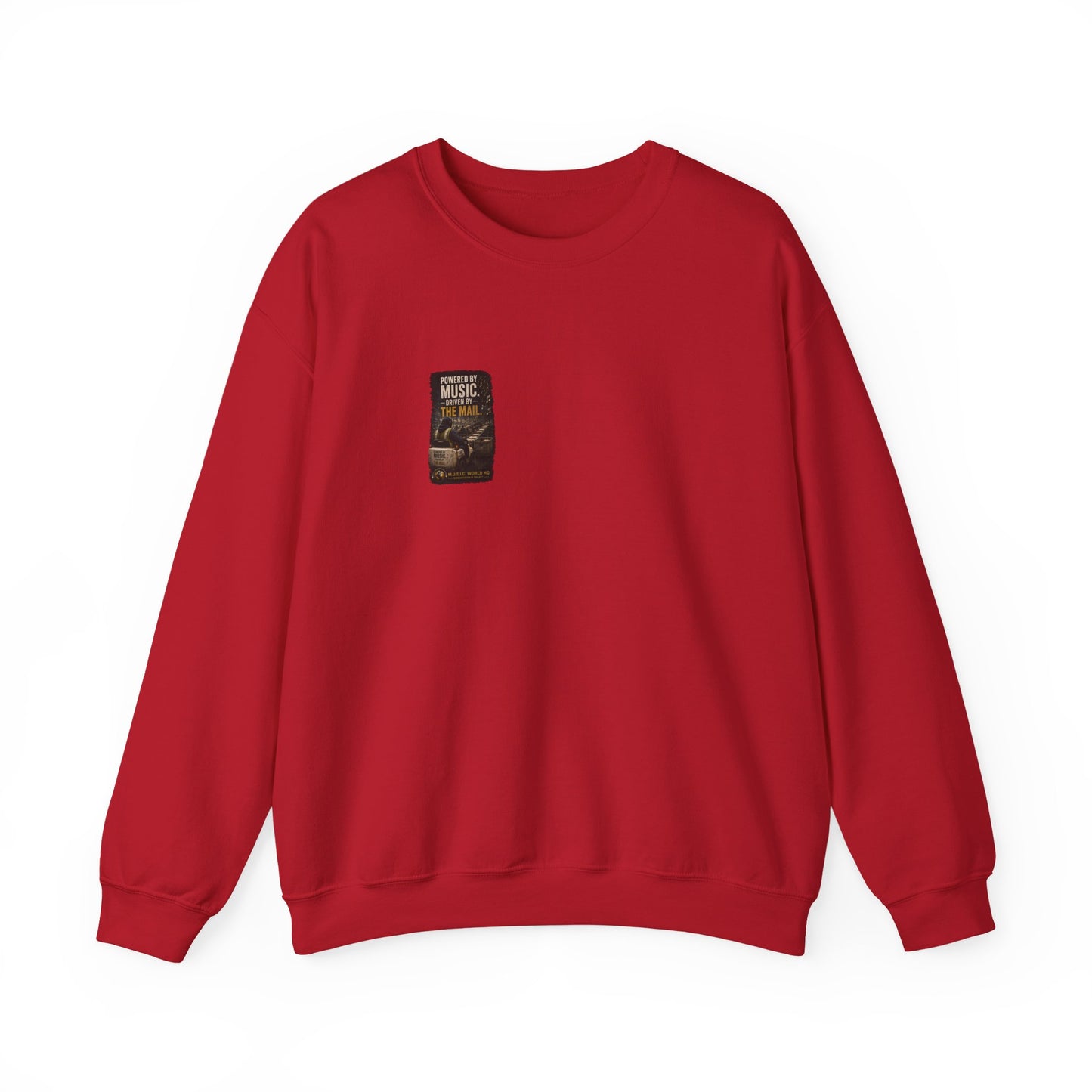 Postal Music - Powered by Music Crewneck Sweatshirt - Colorways A