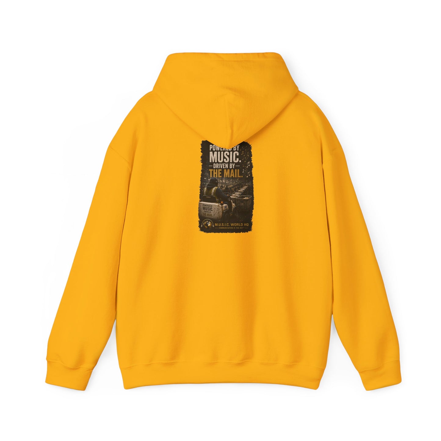 Postal Music - Powered by Music Hoodie - Colorways B