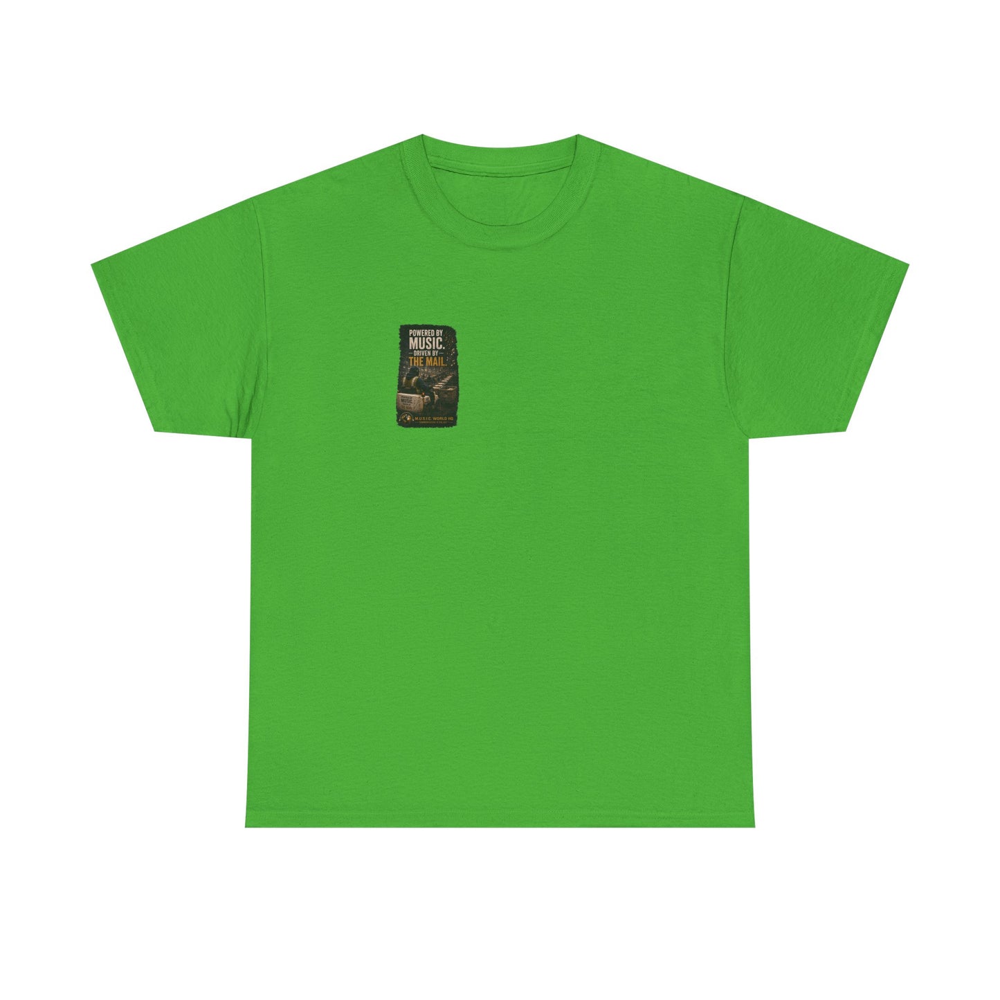 Postal Music - Powered by Music Premium T-Shirt - Colorways B