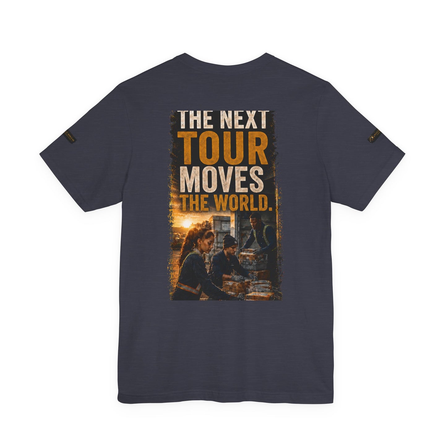 Postal Music — The Next Tour Premium Unisex T-Shirt — Color Group 5 of 11