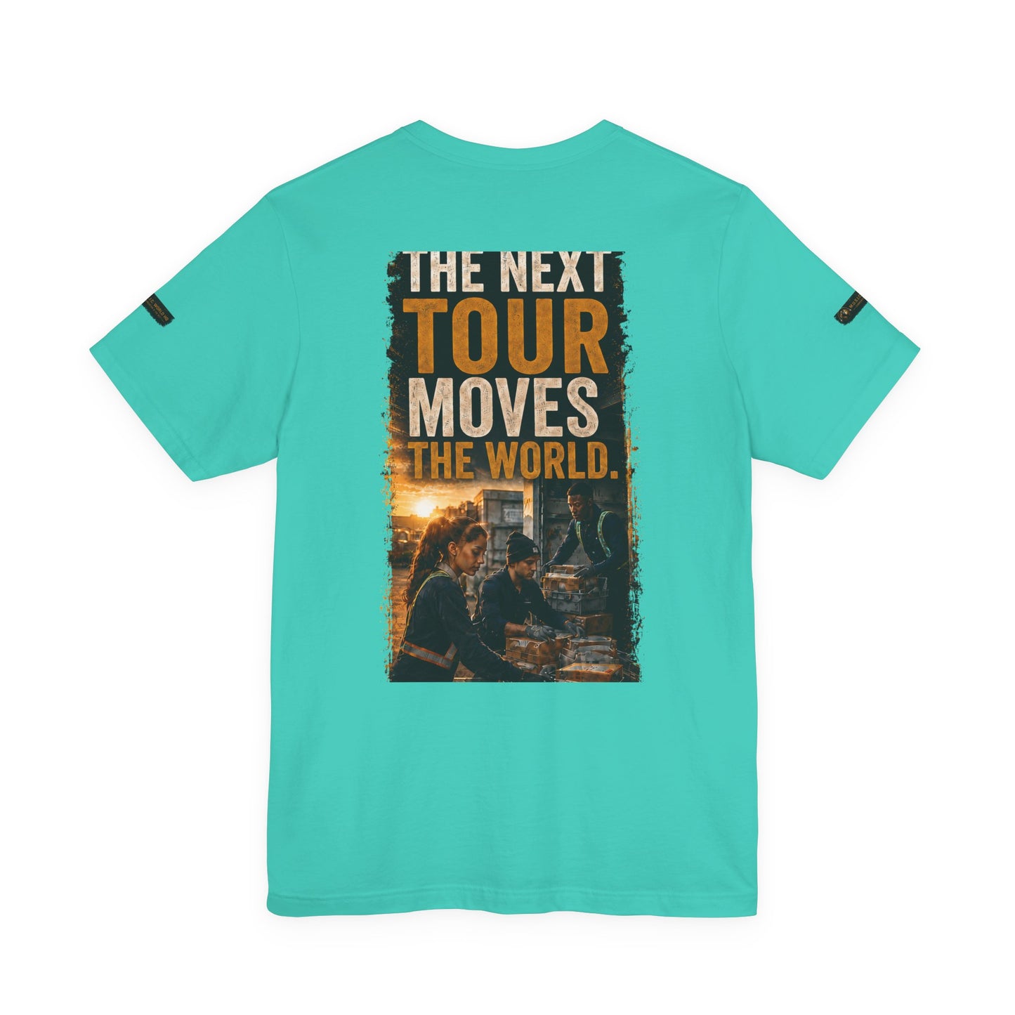 Postal Music — The Next Tour Premium Unisex T-Shirt — Color Group 10 of 11