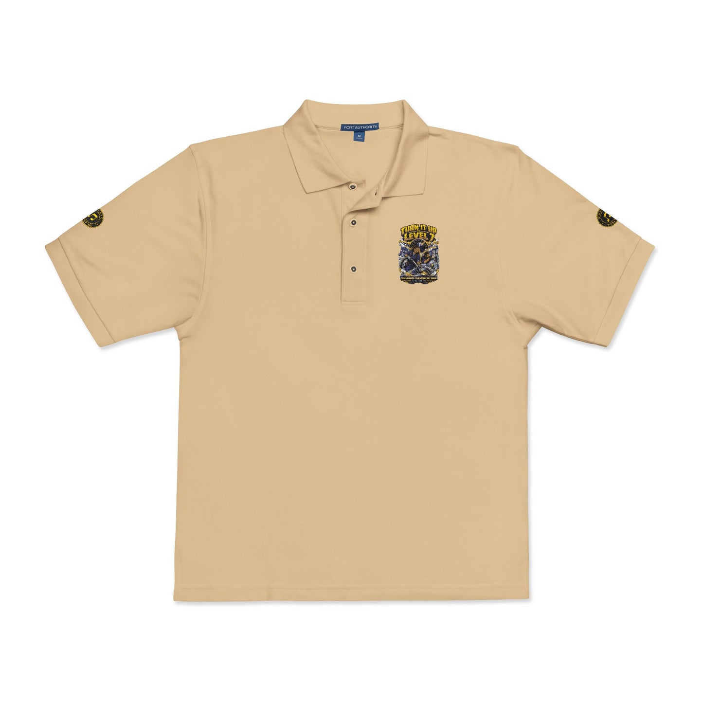 Postal Music - Turn It Up to Level 7 - Unisex Polo Shirt