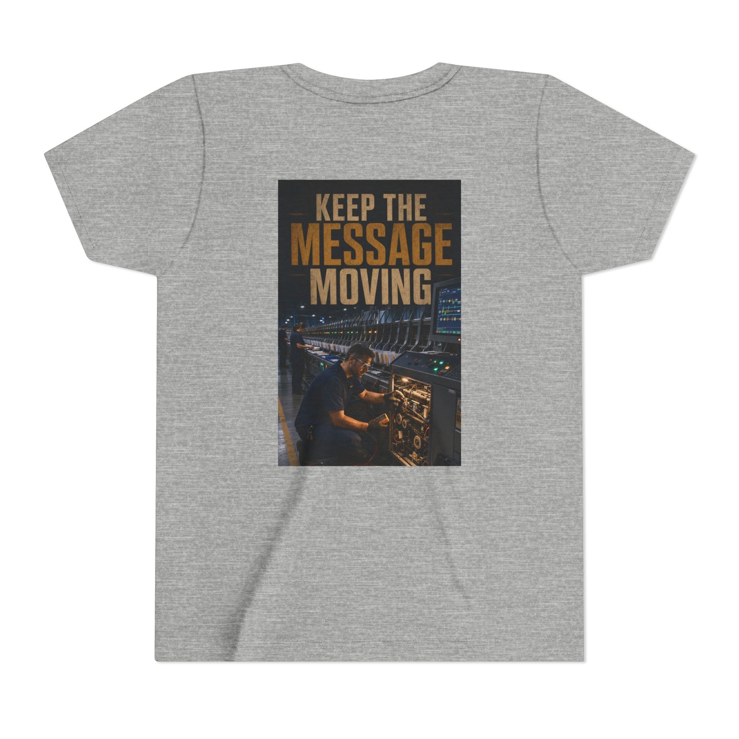 Postal Music — Keep the Message Moving — Youth T-Shirt