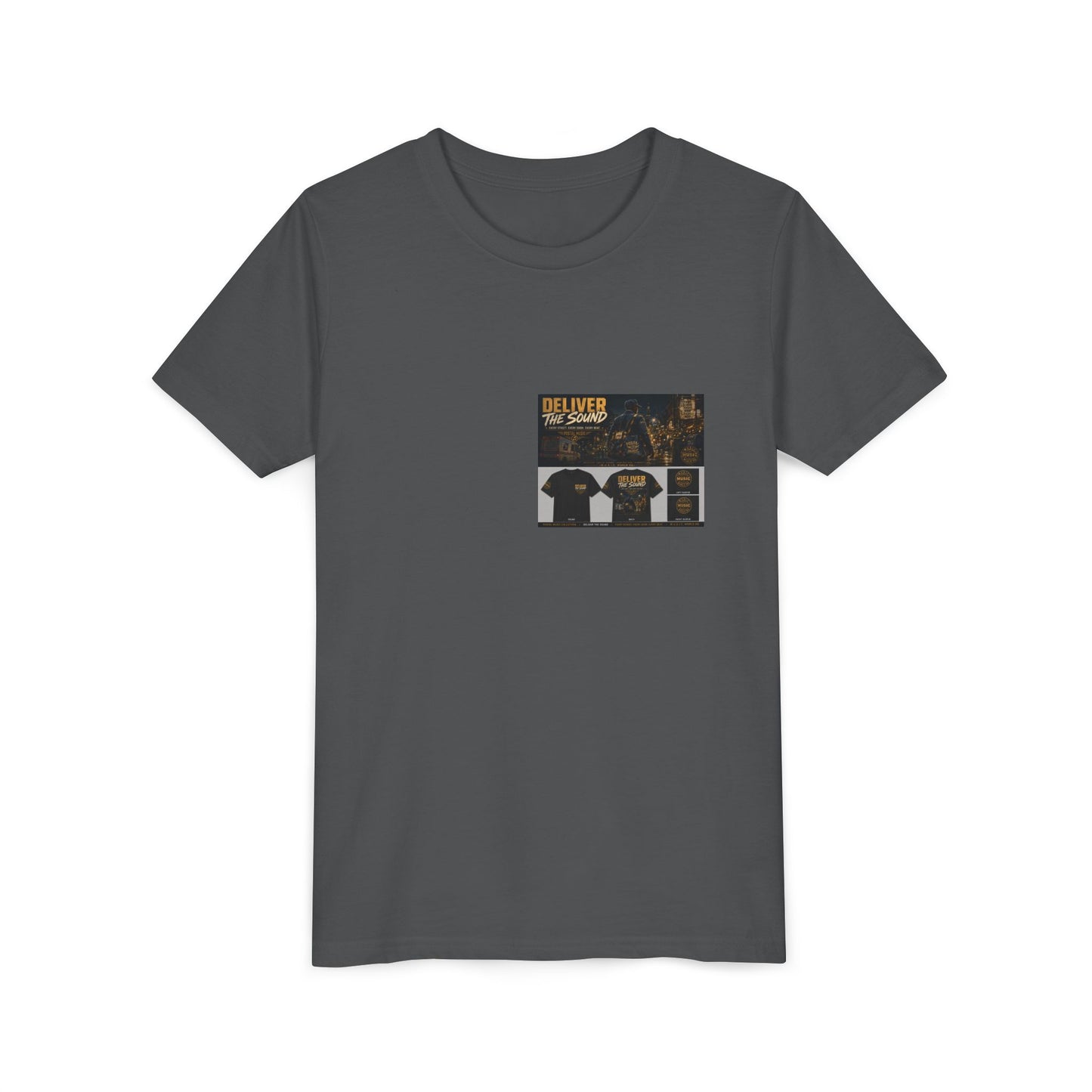 Postal Music — Deliver the Sound — Youth T-Shirt
