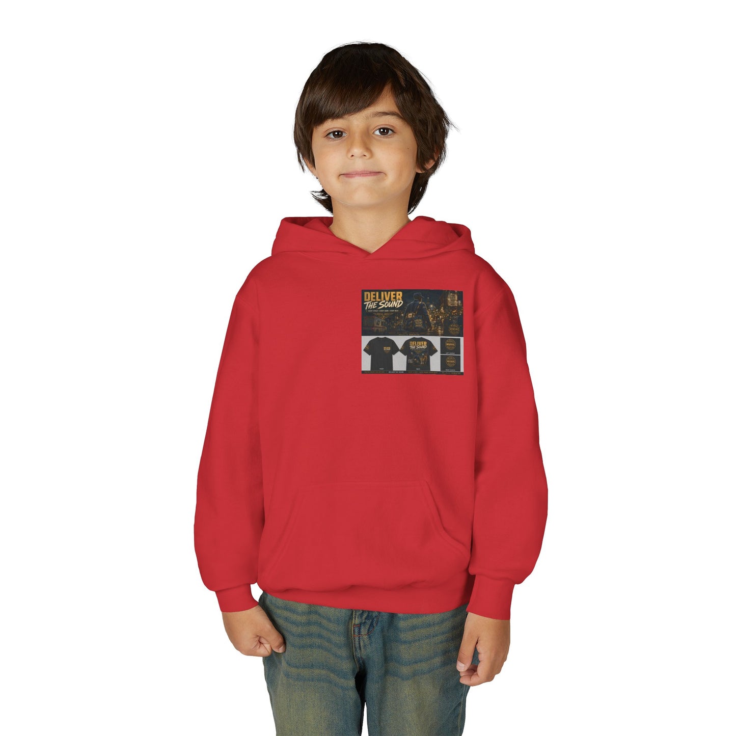 Postal Music — Deliver the Sound — Youth Hoodie
