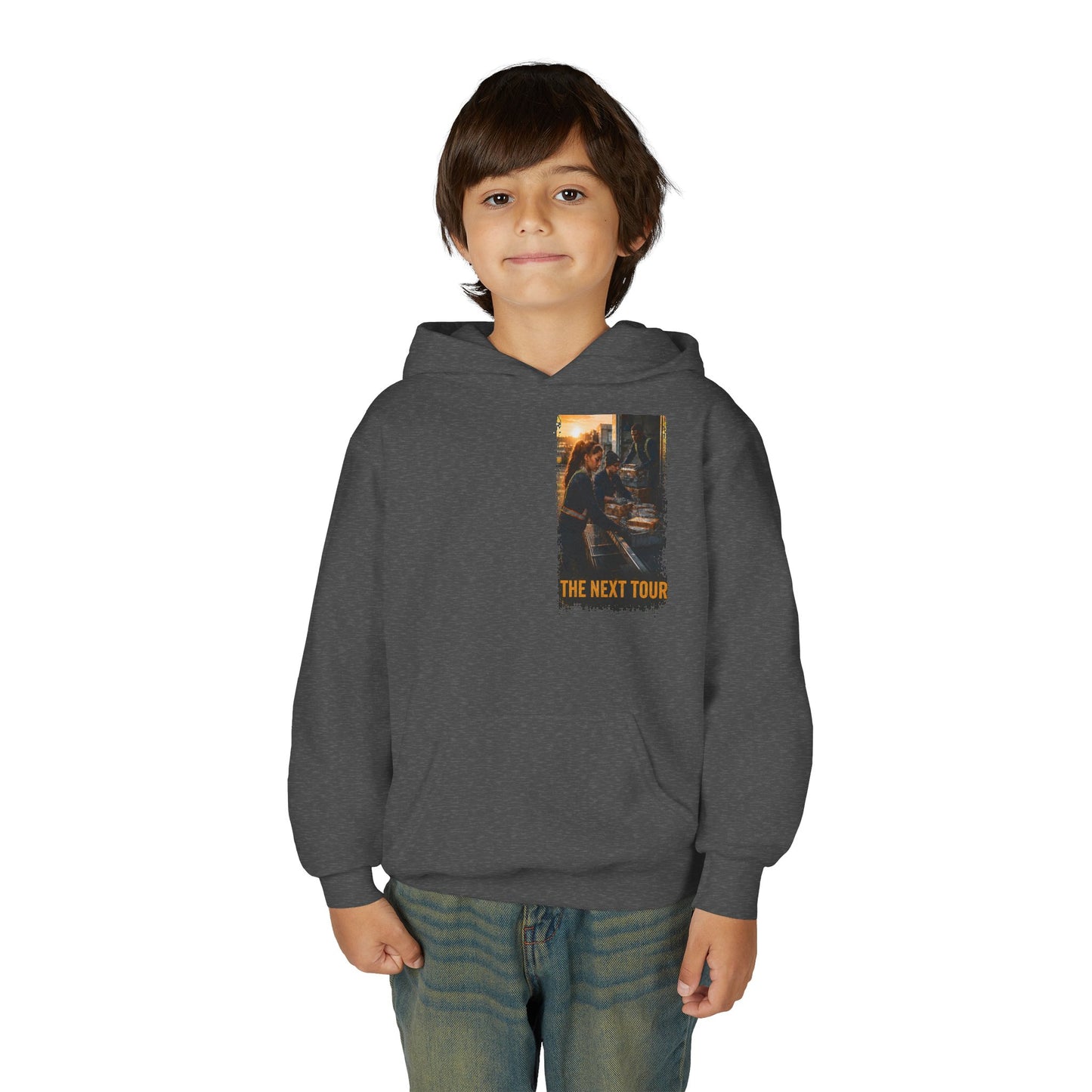 Postal Music — The Next Tour Youth Hoodie