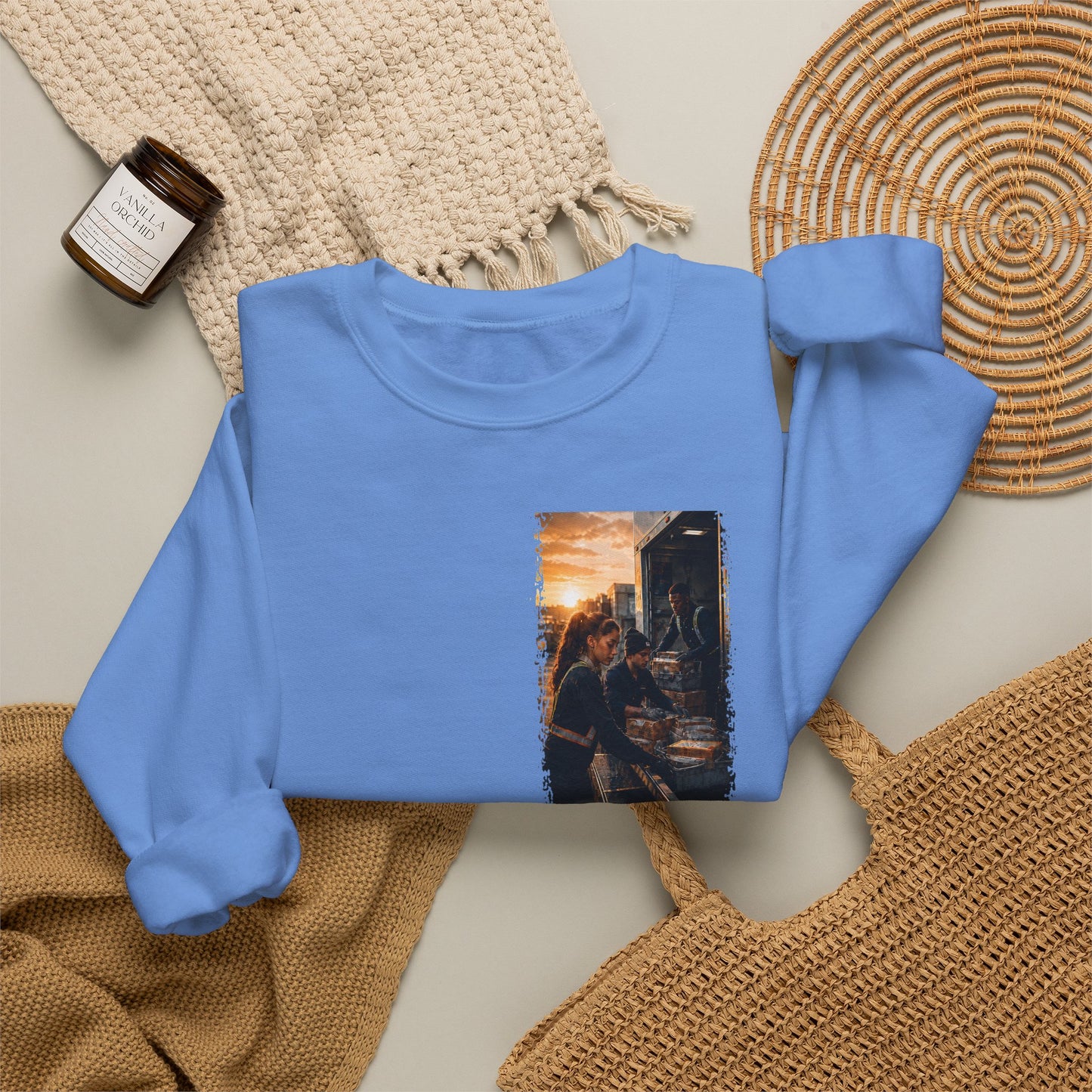 Postal Music — The Next Tour Core Crewneck Sweatshirt — Color Group 1 of 3
