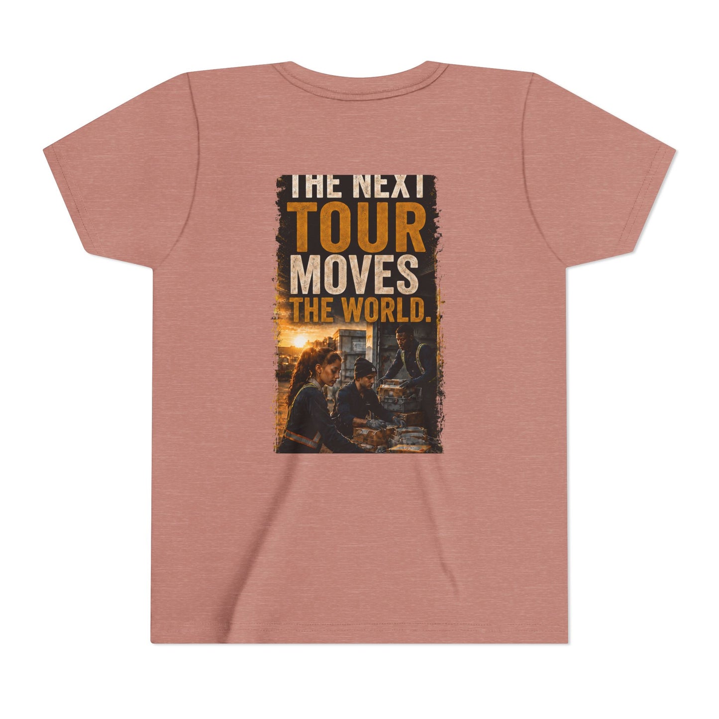 Postal Music — The Next Tour Youth T-Shirt — Color Group 1 of 2