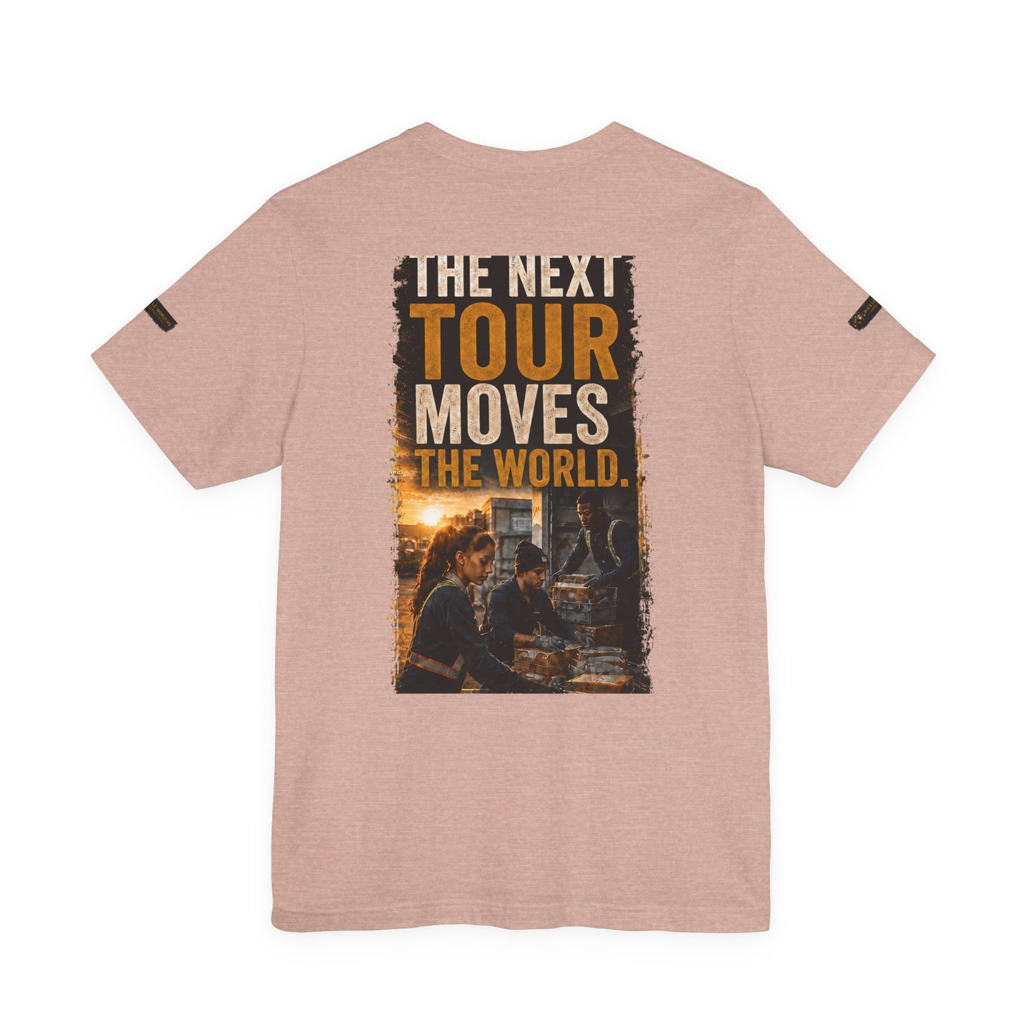 Postal Music — The Next Tour Premium Unisex T-Shirt — Color Group 6 of 11