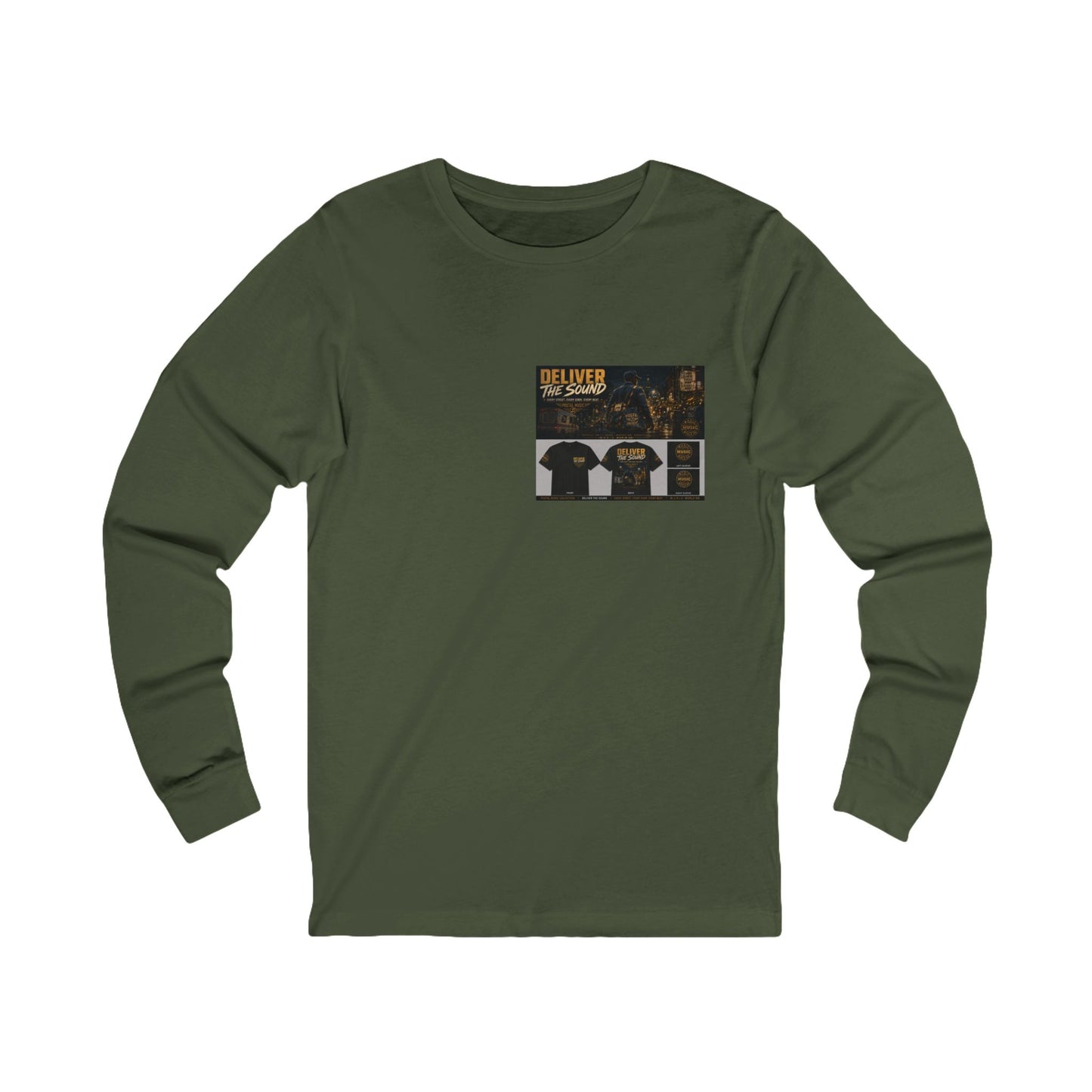 Postal Music — Deliver the Sound — Long-Sleeve T-Shirt