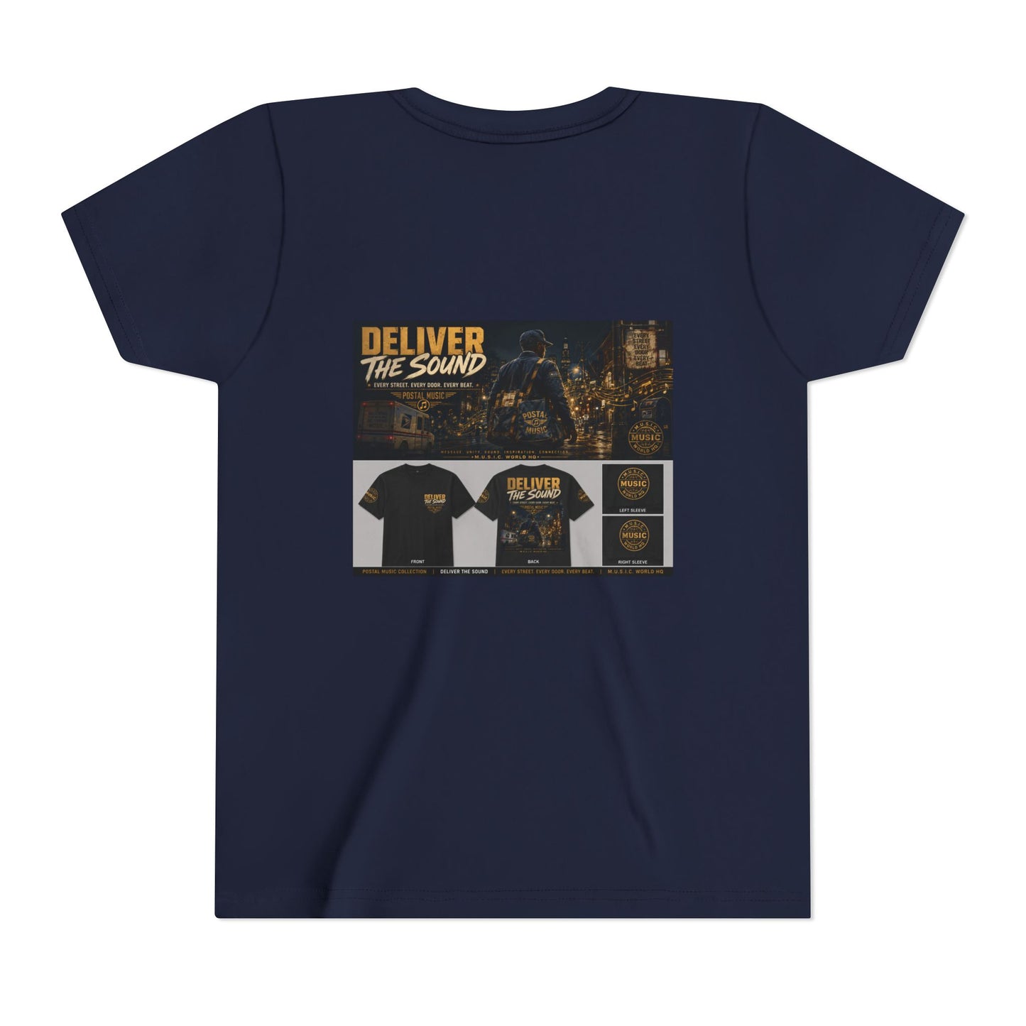 Postal Music — Deliver the Sound — Youth T-Shirt