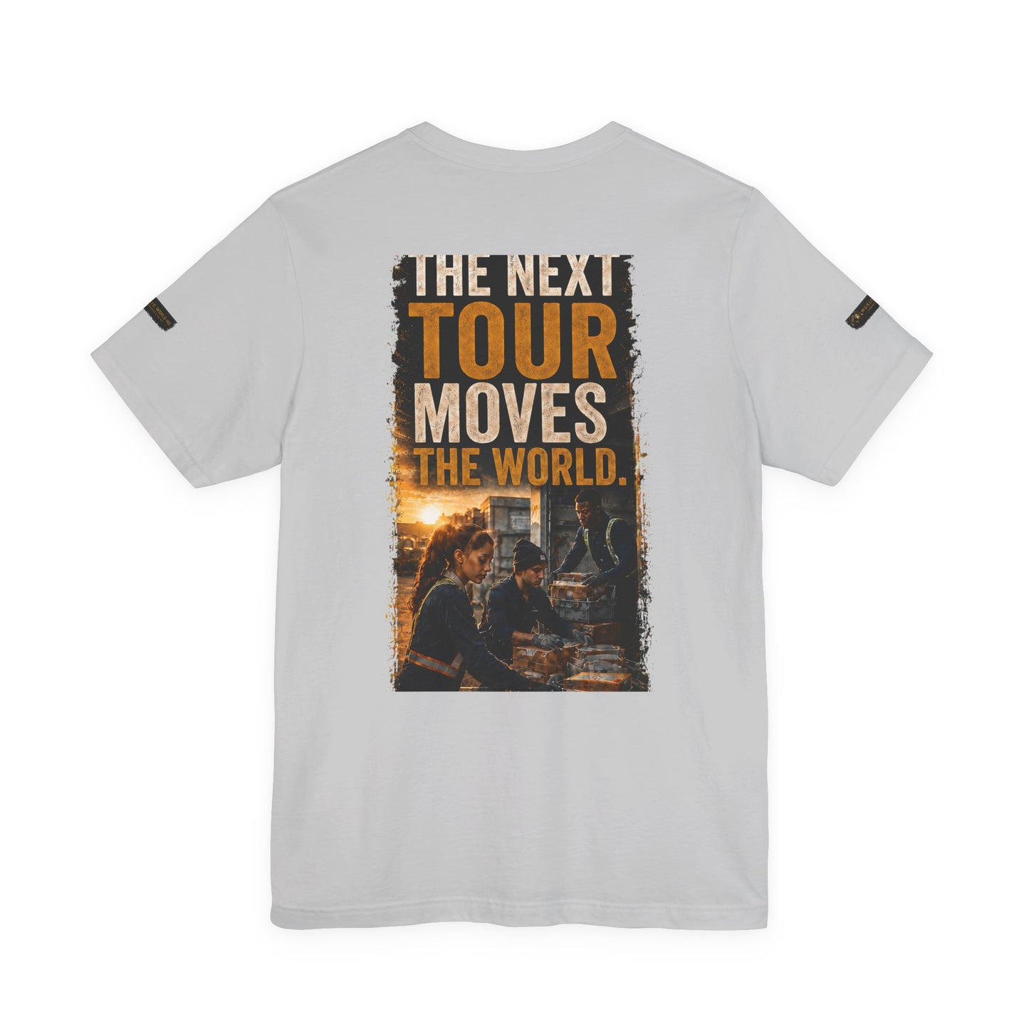 Postal Music — The Next Tour Premium Unisex T-Shirt — Color Group 10 of 11